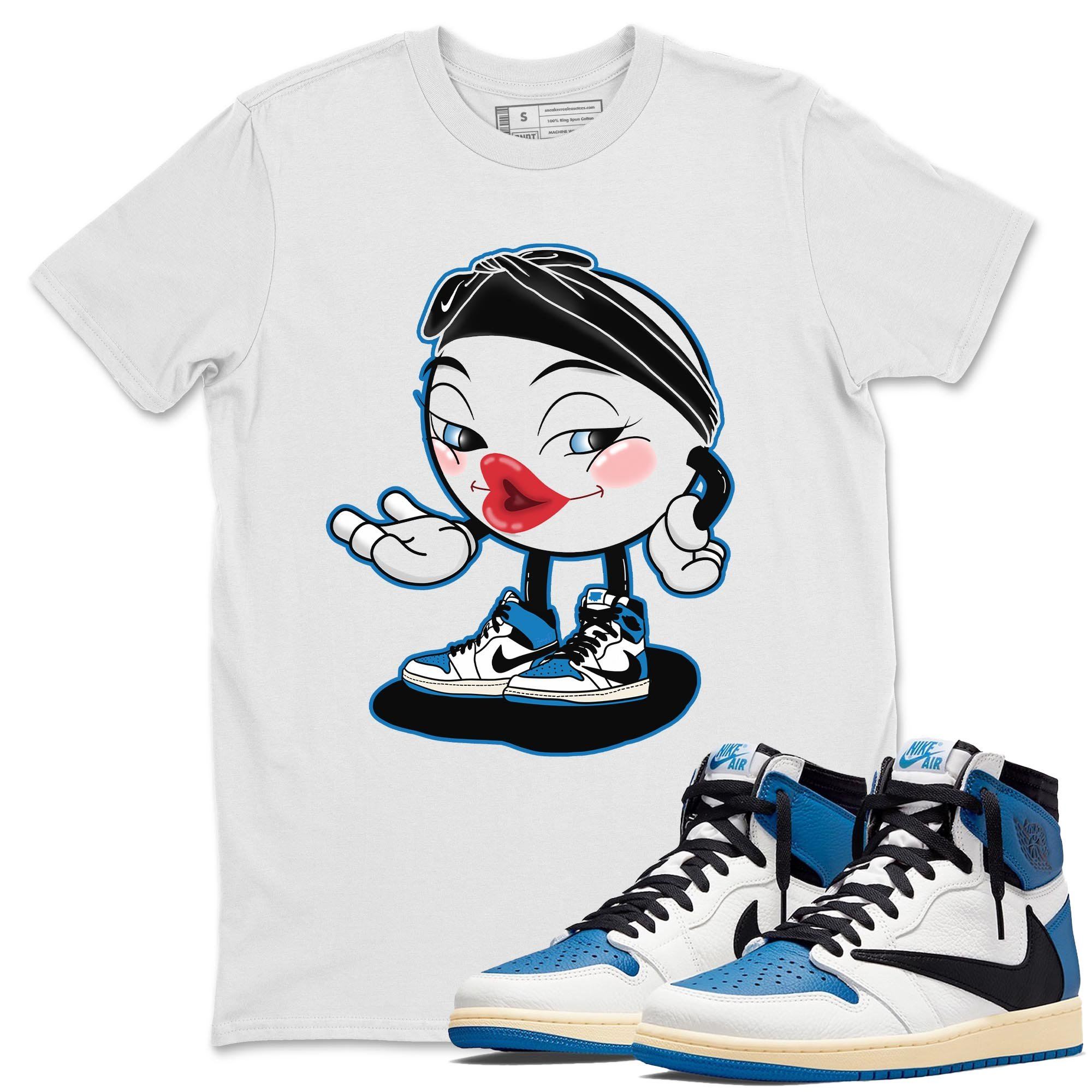 Sexy Chu Unisex Tops - Air Jordan 1 Travis Scott Fragment
