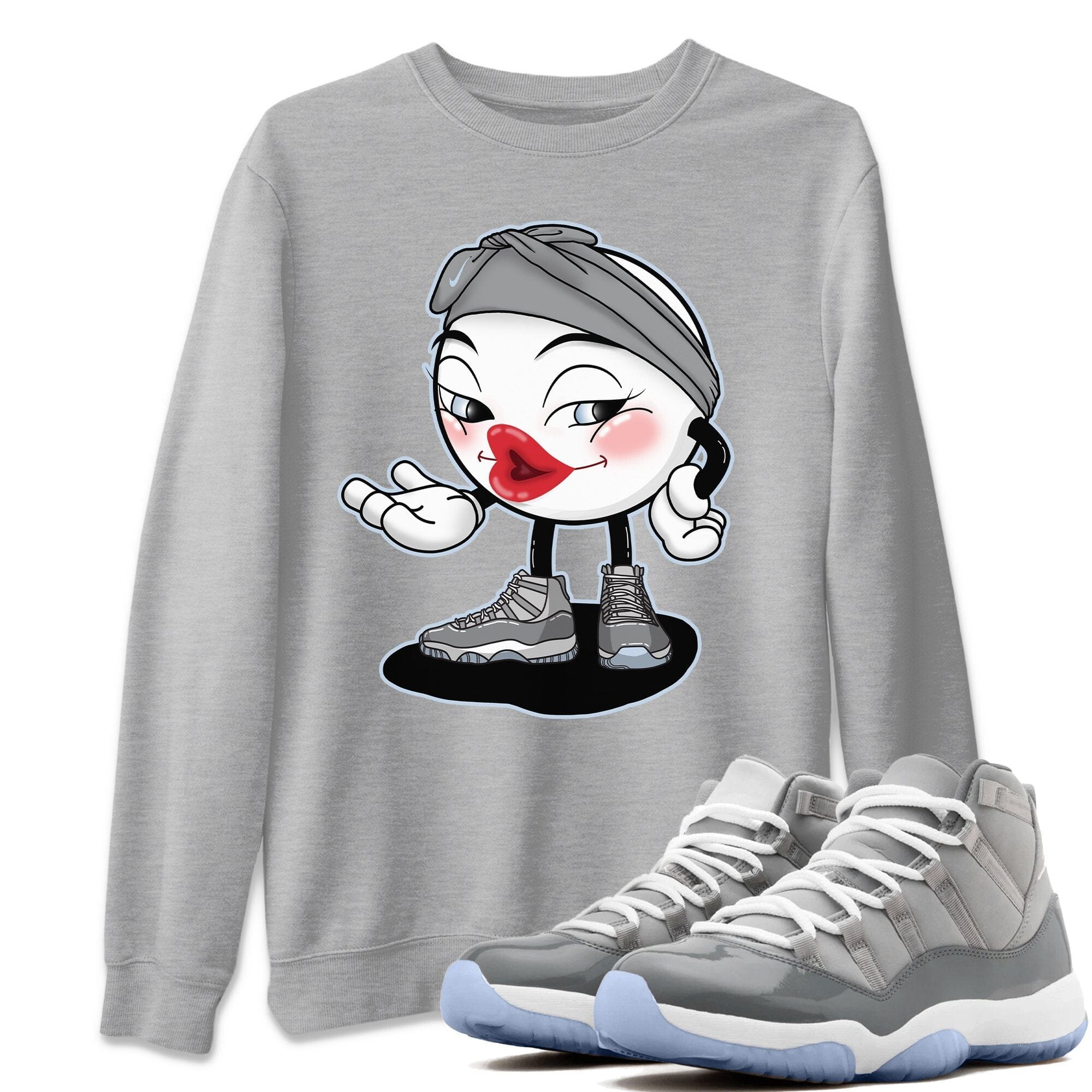 Sexy Chu Unisex Tops - Air Jordan 11 Cool Grey