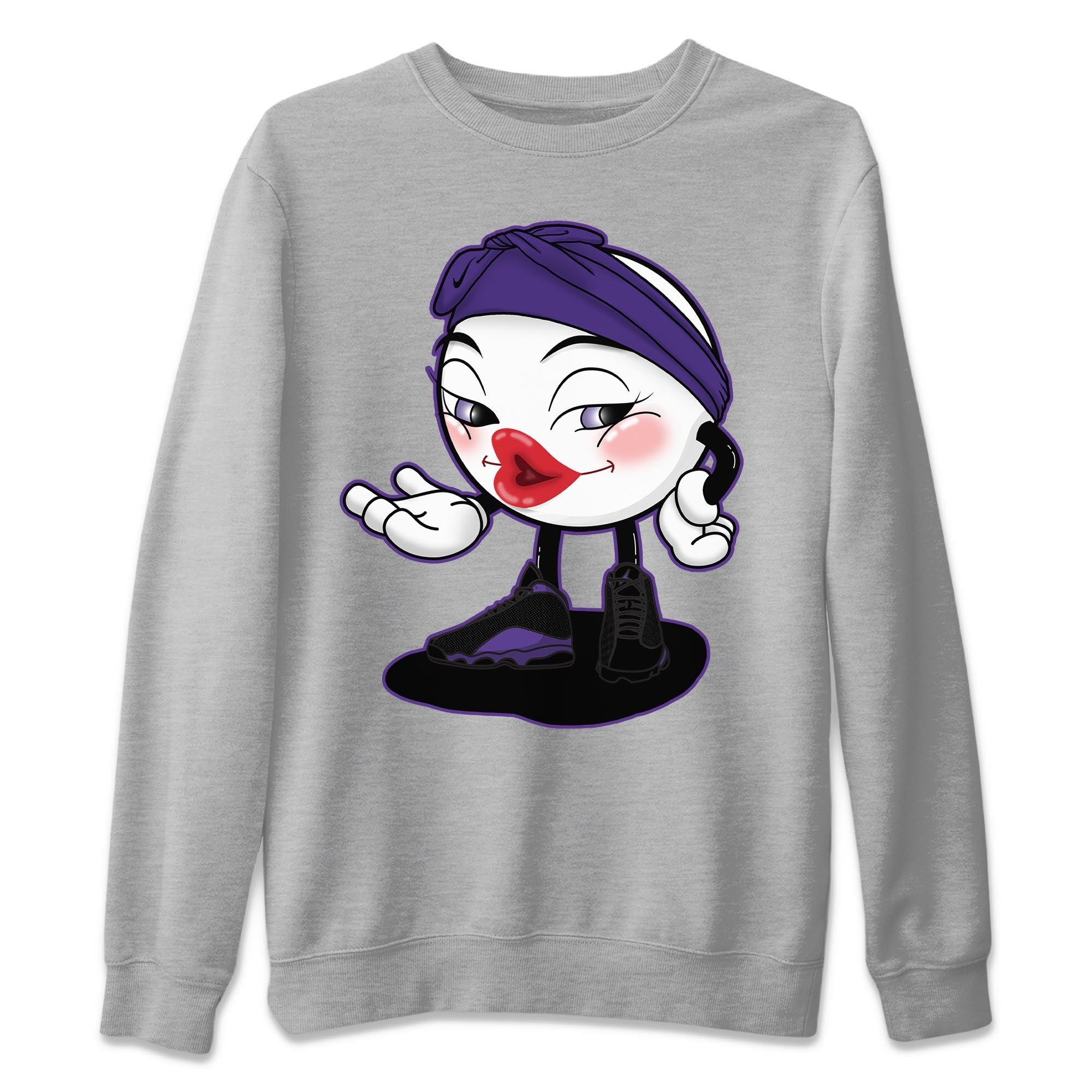 Sexy Chu Unisex Tops - Air Jordan 13 Court Purple