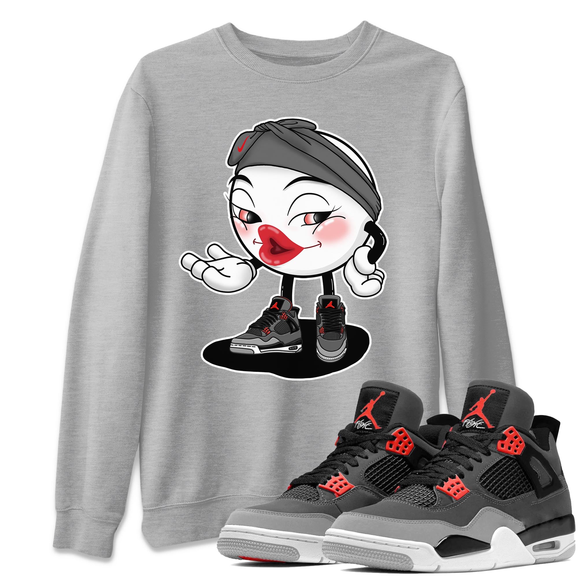 Sexy Chu Unisex Tops - Air Jordan 4 Infrared