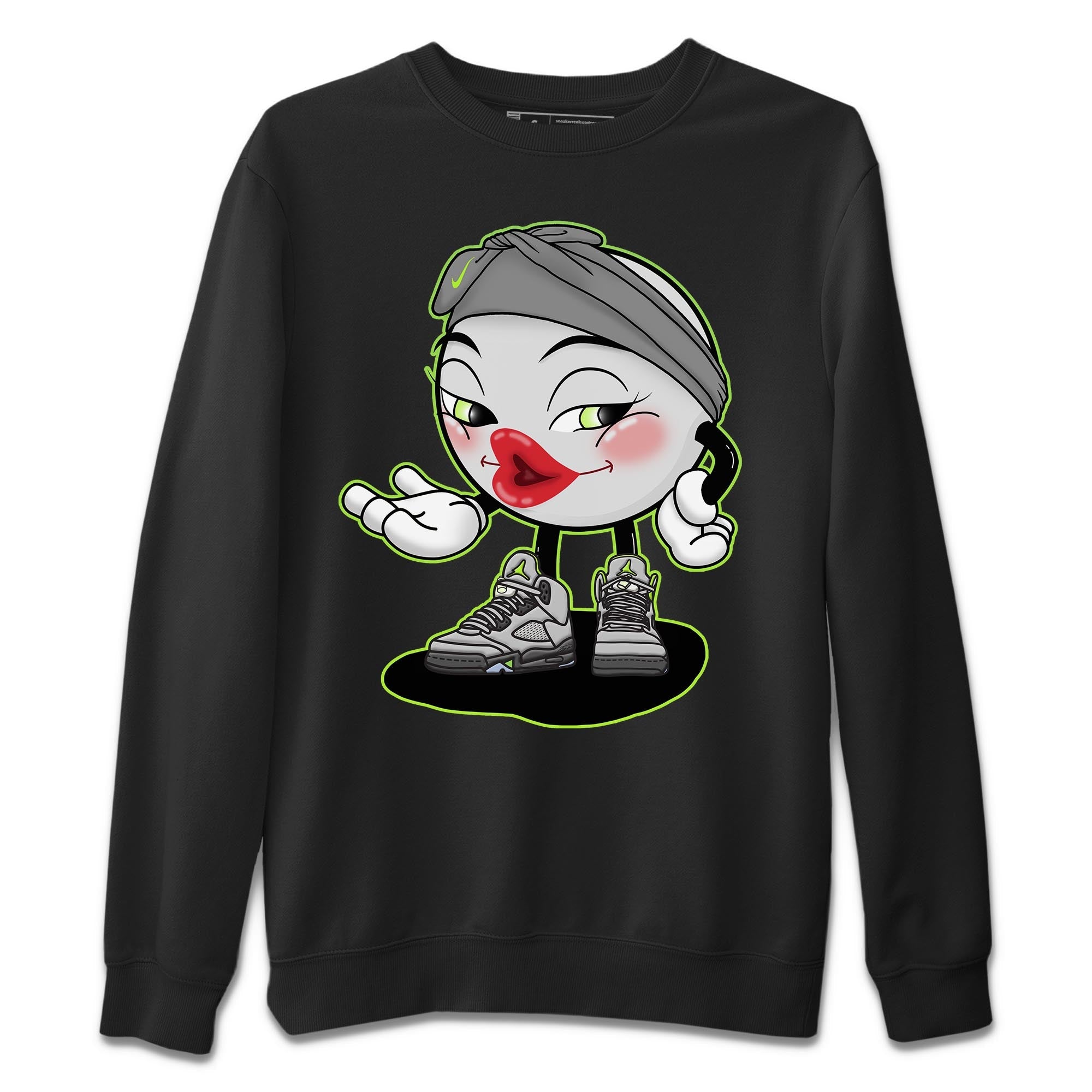 Sexy Chu Unisex Tops - Air Jordan 5 Green Bean