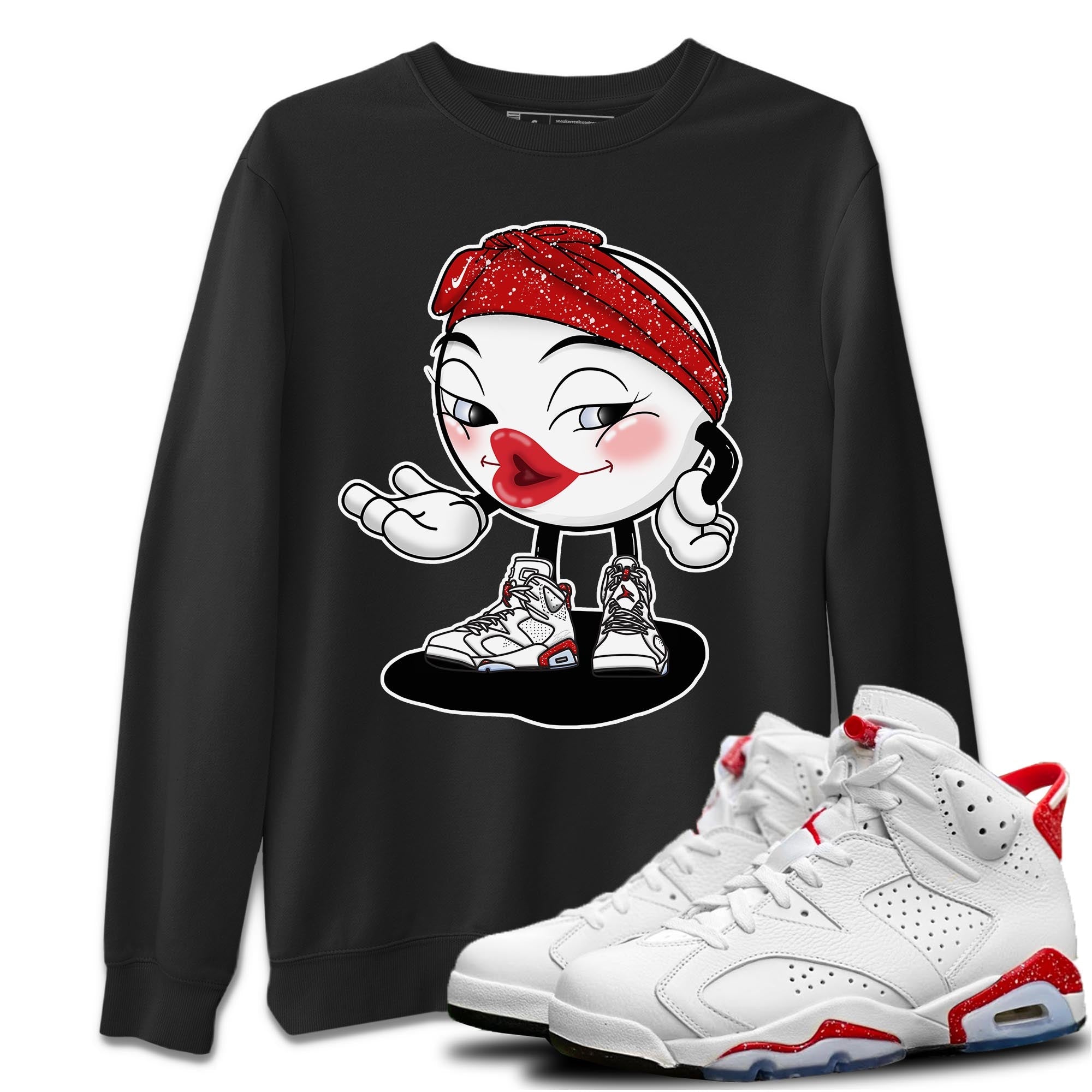 Sexy Chu Unisex Tops - Air Jordan 6 Red Velvet Cookies