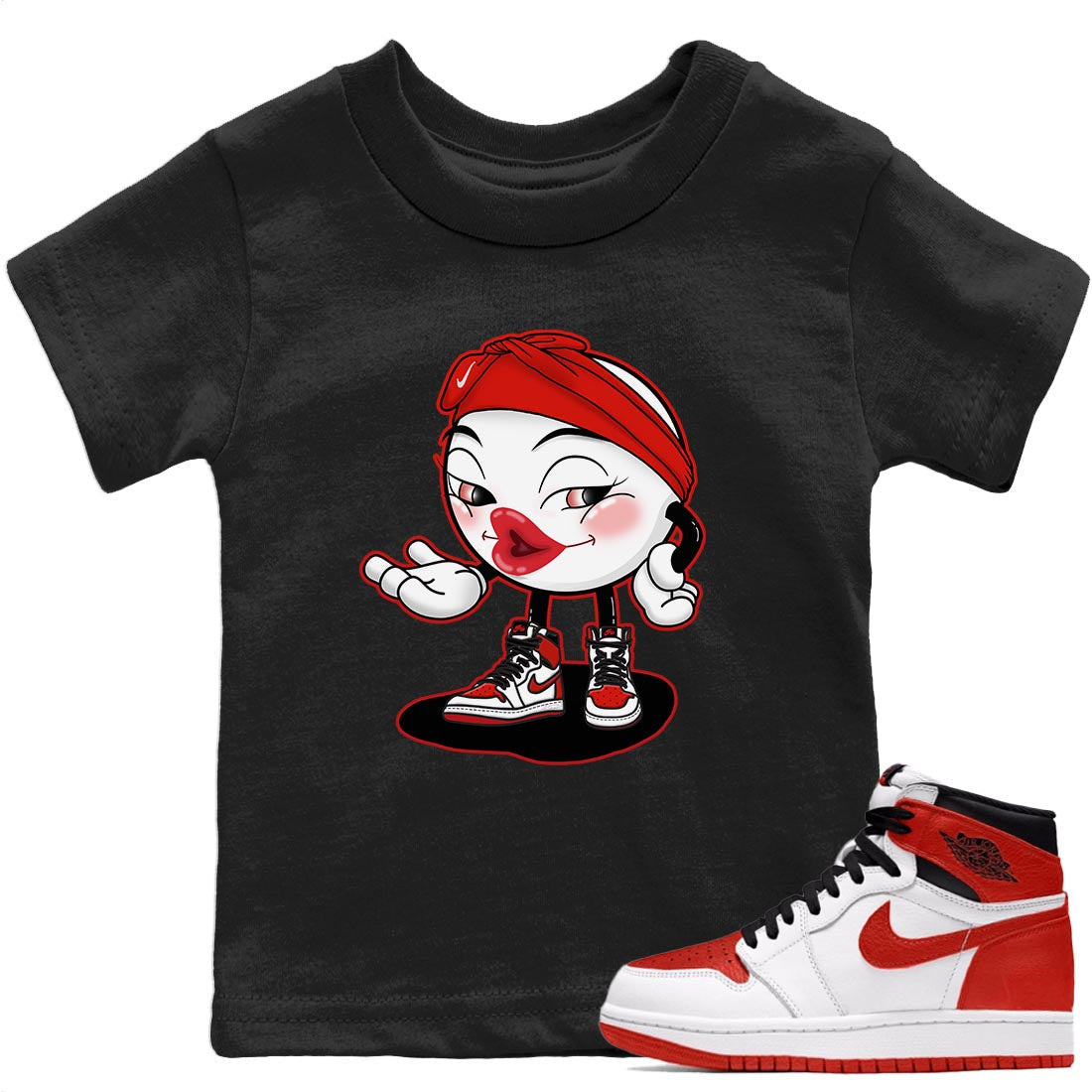 Sexy Chu Kids Tops - Air Jordan 1 Heritage