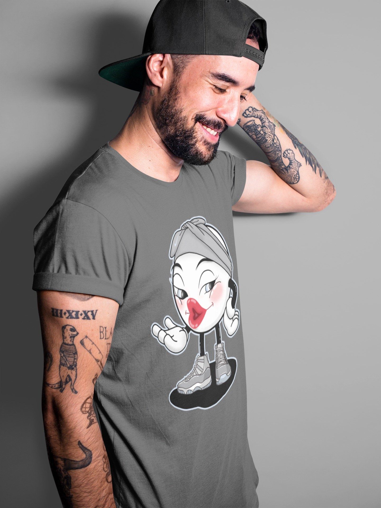 Sexy Chu Unisex Tops - Air Jordan 11 Cool Grey