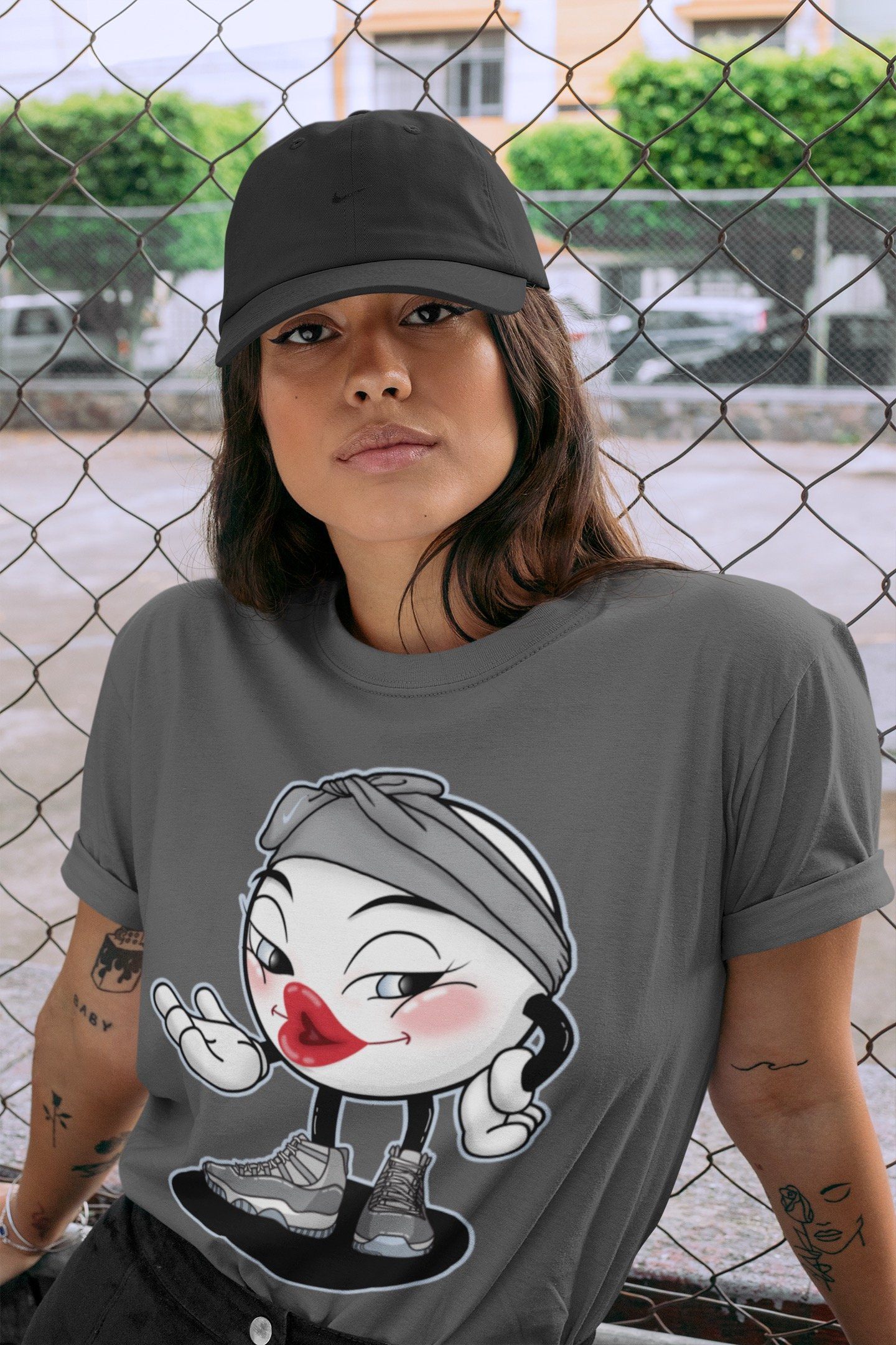 Sexy Chu Unisex Tops - Air Jordan 11 Cool Grey