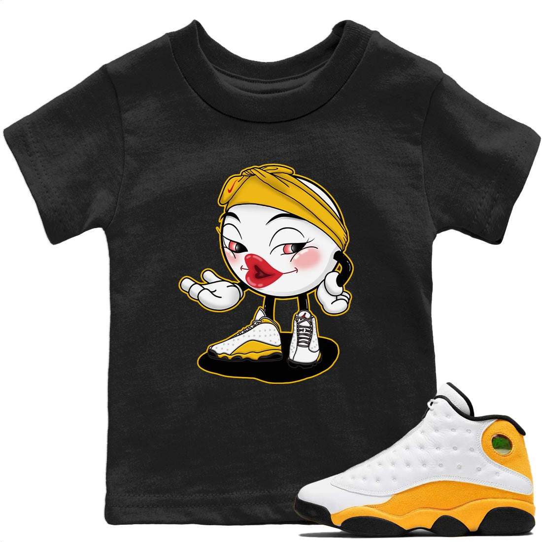 Sexy Chu Kids Tops - Air Jordan 13 Del Sol
