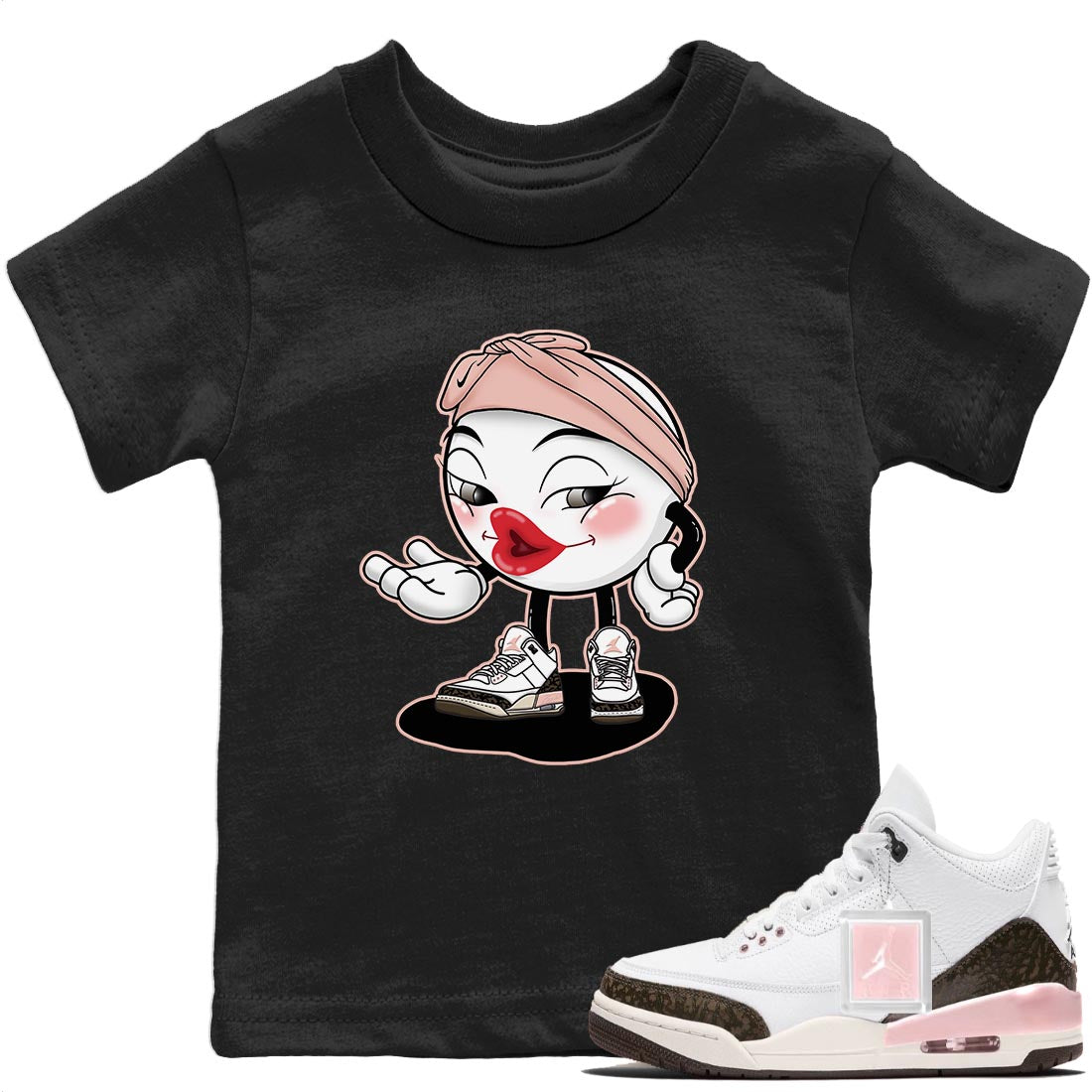 Sexy Chu Kids Tops - Air Jordan 3 Atmosphere