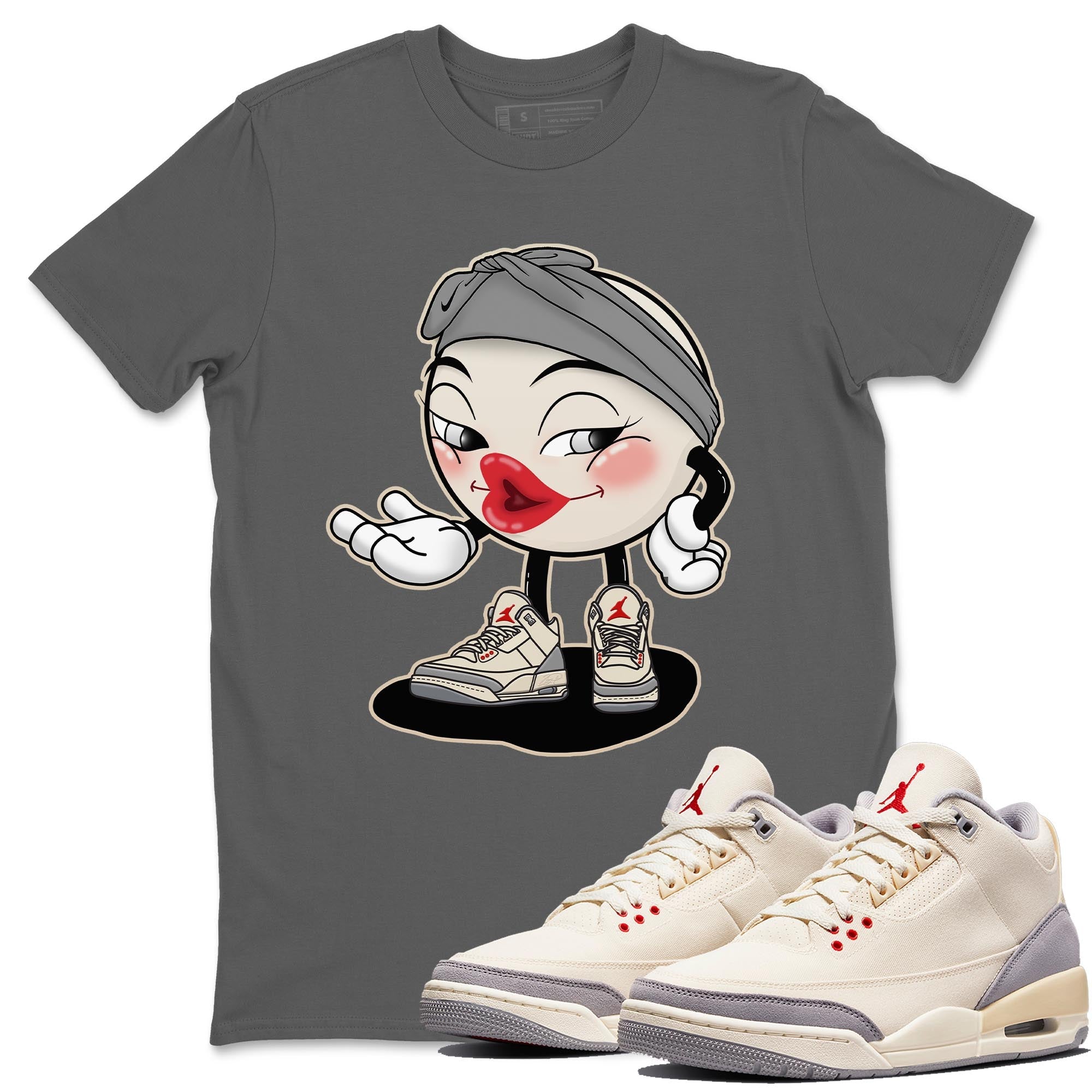Sexy Chu Unisex Tops - Air Jordan 3 Muslin