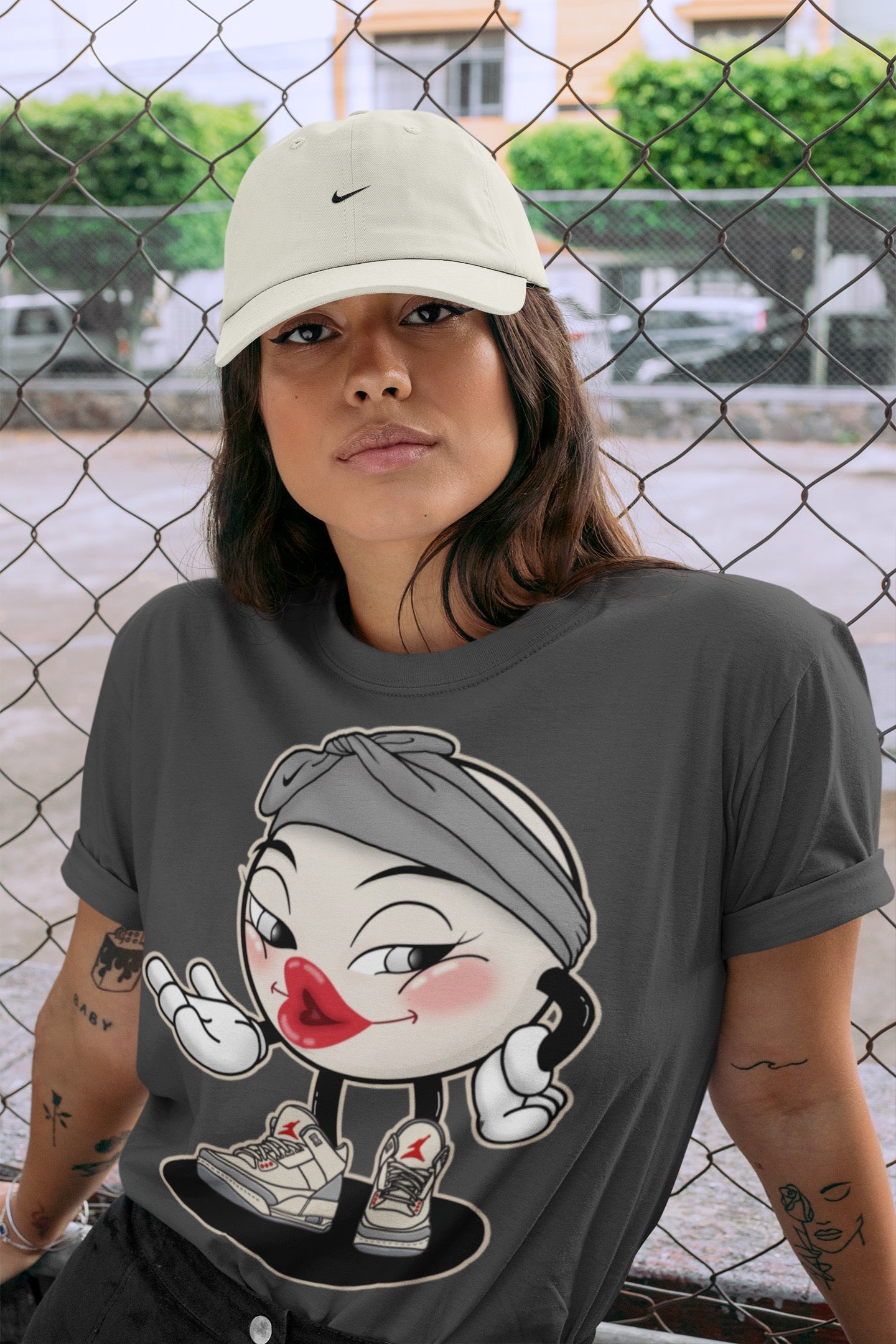 Sexy Chu Unisex Tops - Air Jordan 3 Muslin