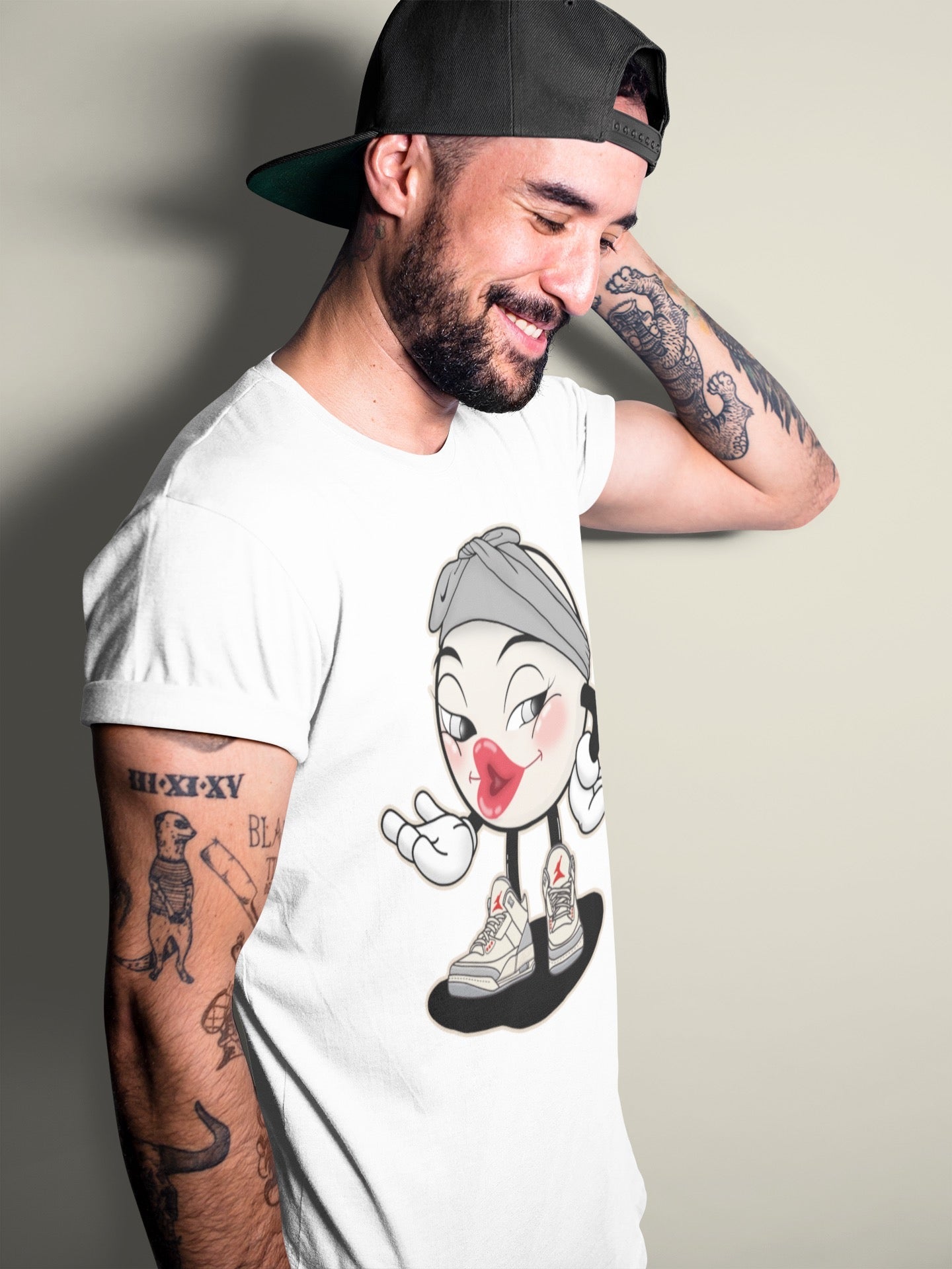 Sexy Chu Unisex Tops - Air Jordan 3 Muslin