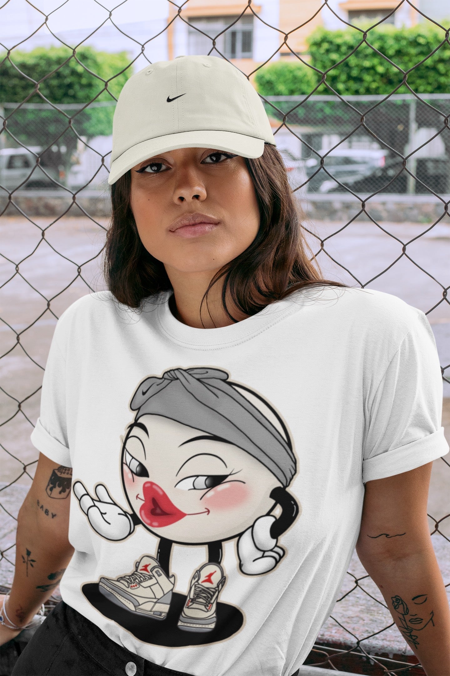 Sexy Chu Unisex Tops - Air Jordan 3 Muslin
