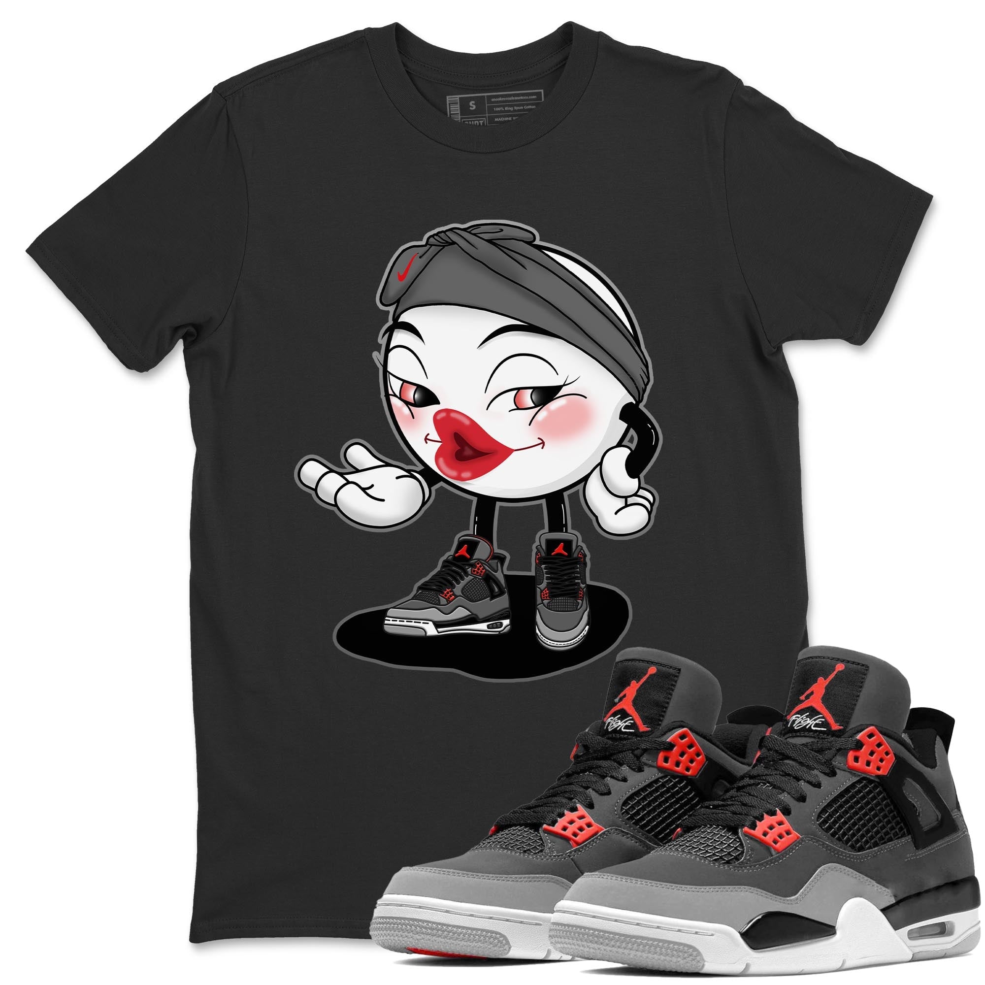 Sexy Chu Unisex Tops - Air Jordan 4 Infrared