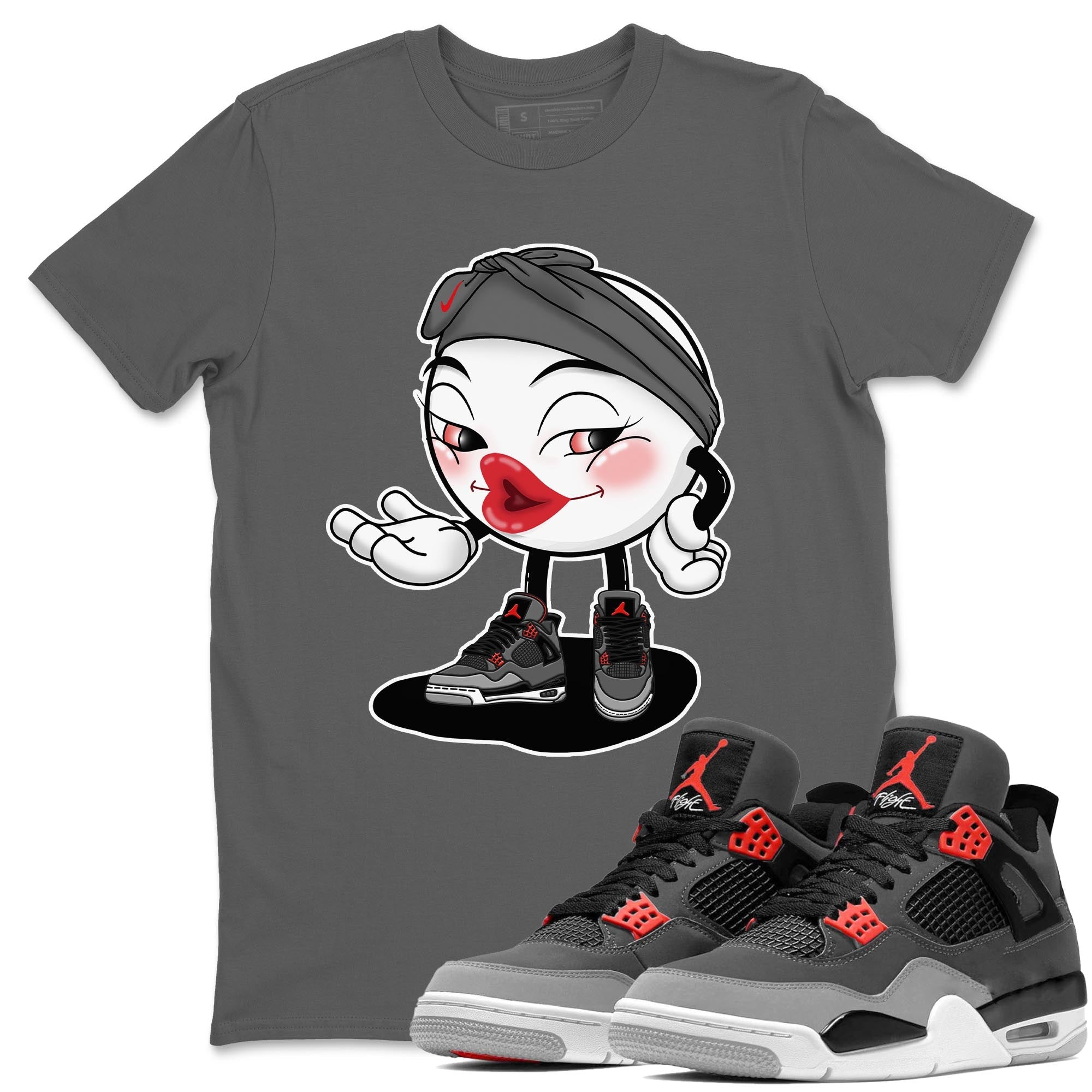 Sexy Chu Unisex Tops - Air Jordan 4 Infrared