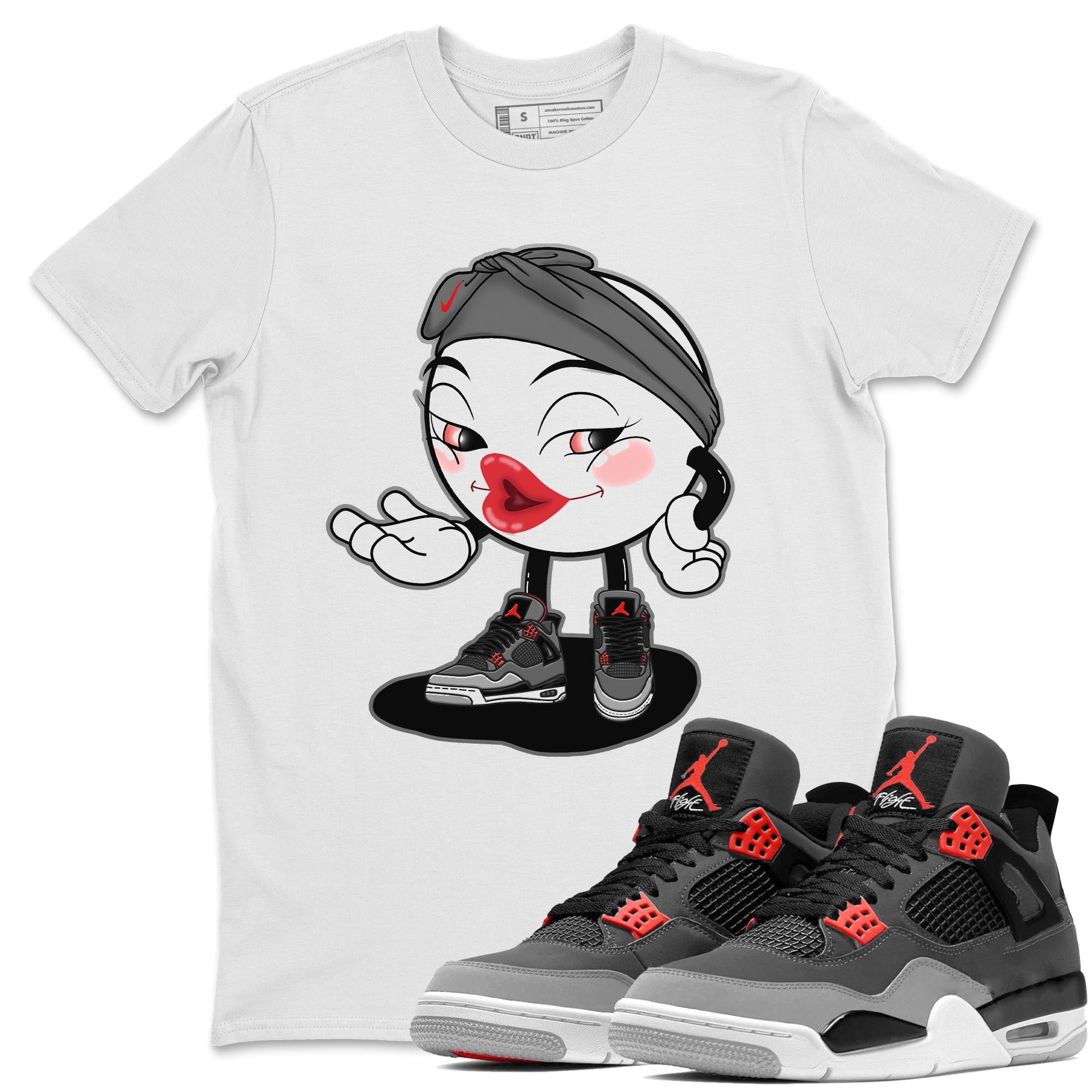 Sexy Chu Unisex Tops - Air Jordan 4 Infrared