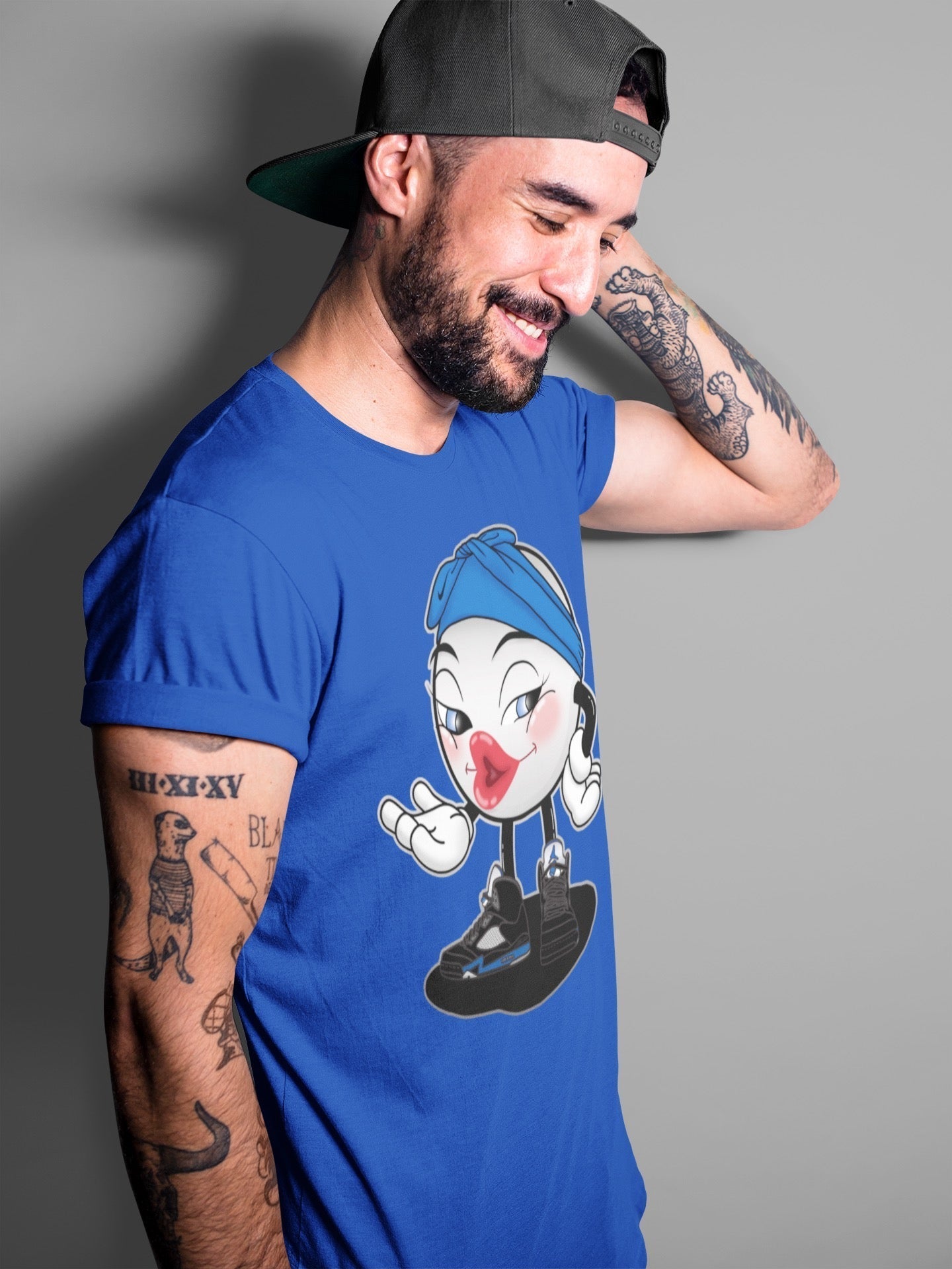 Sexy Chu Unisex Tops - Air Jordan 5 Racer Blue