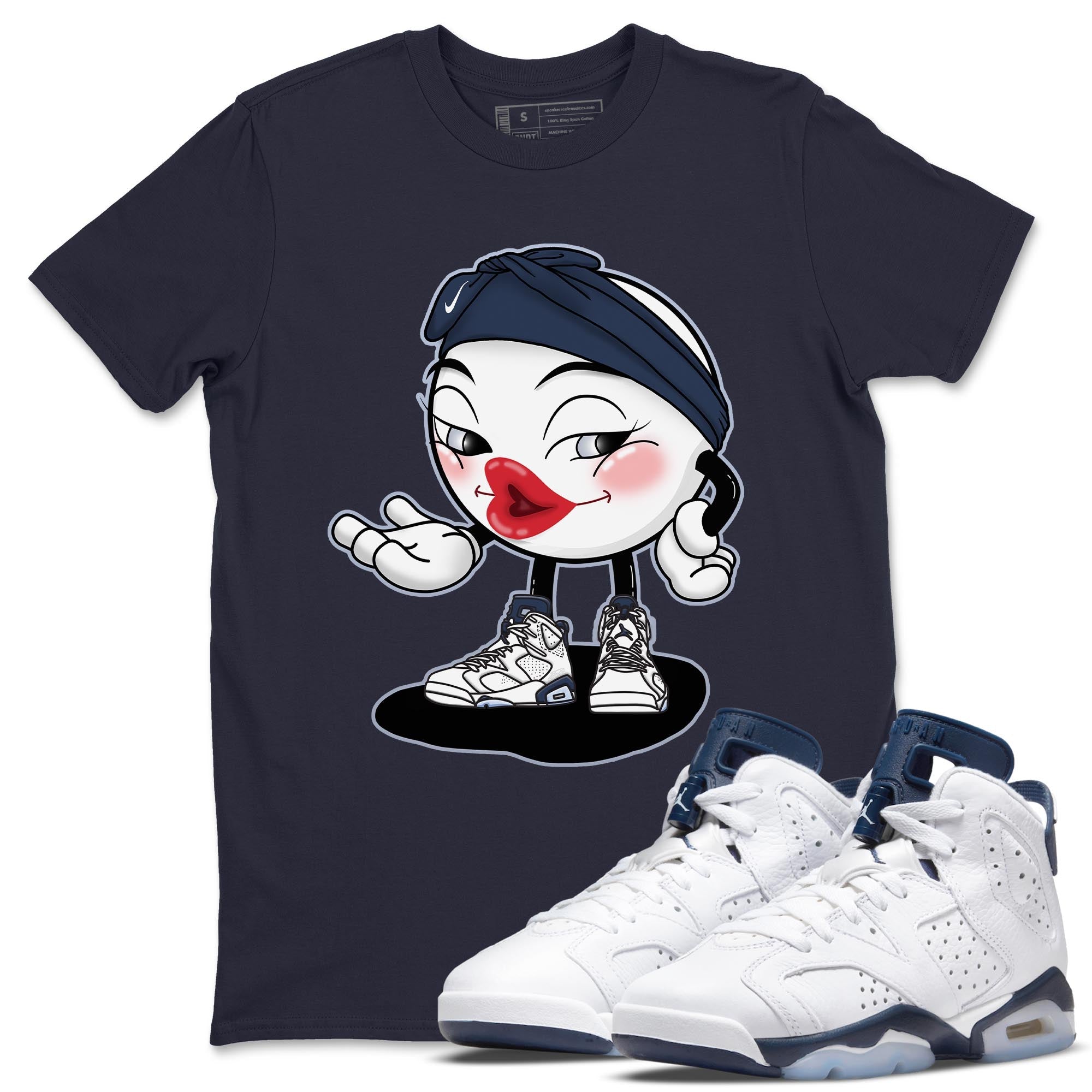 Sexy Chu Unisex Tops - Air Jordan 6 Midnight Navy