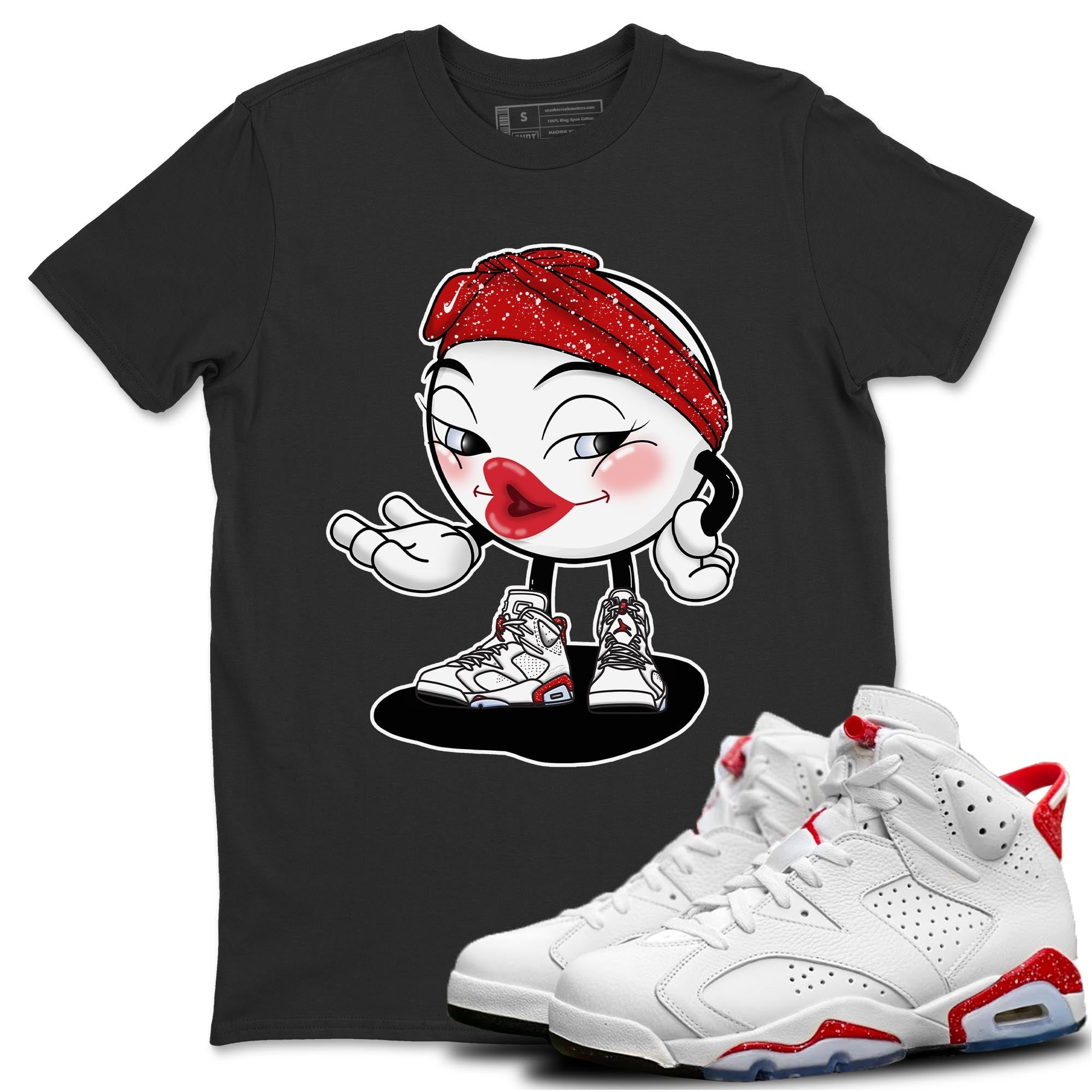 Sexy Chu Unisex Tops - Air Jordan 6 Red Velvet Cookies