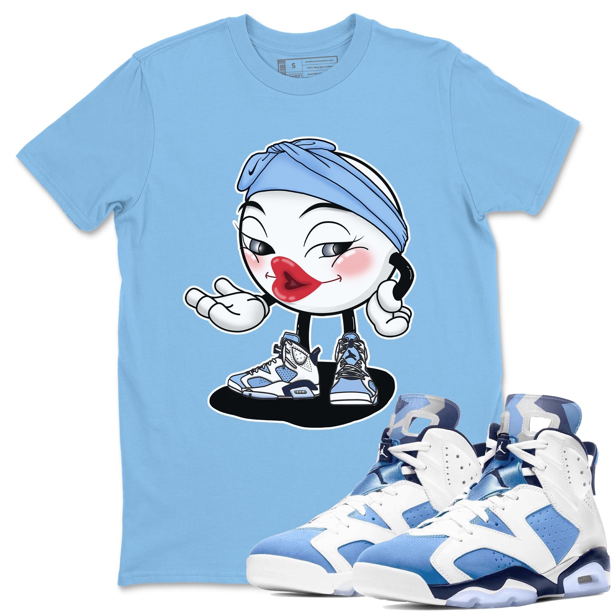 Sexy Chu Unisex Tops - Air Jordan 6 UNC