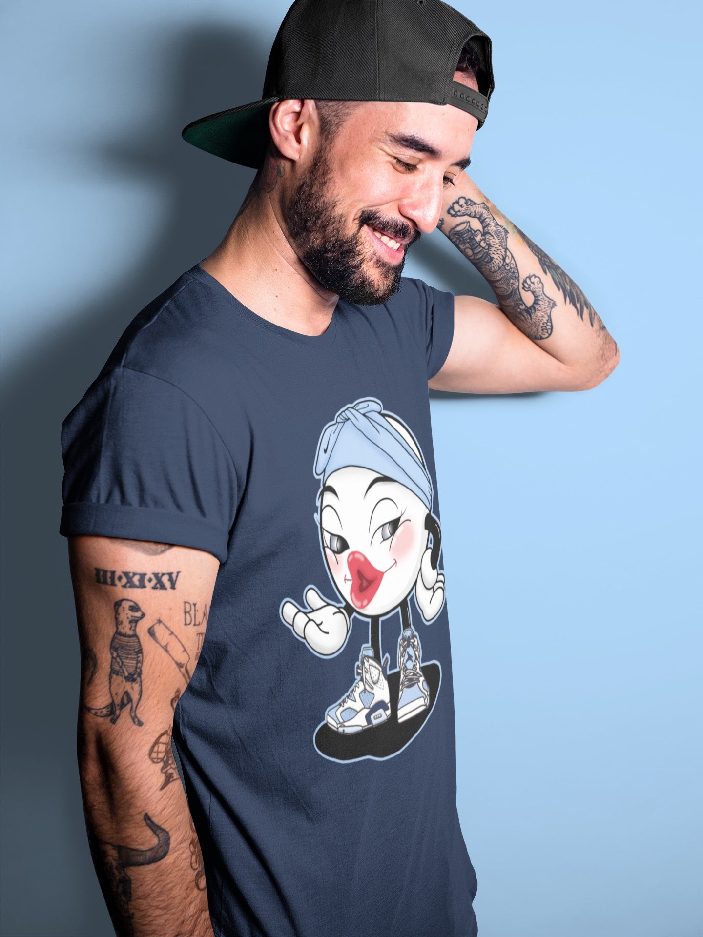 Sexy Chu Unisex Tops - Air Jordan 6 UNC