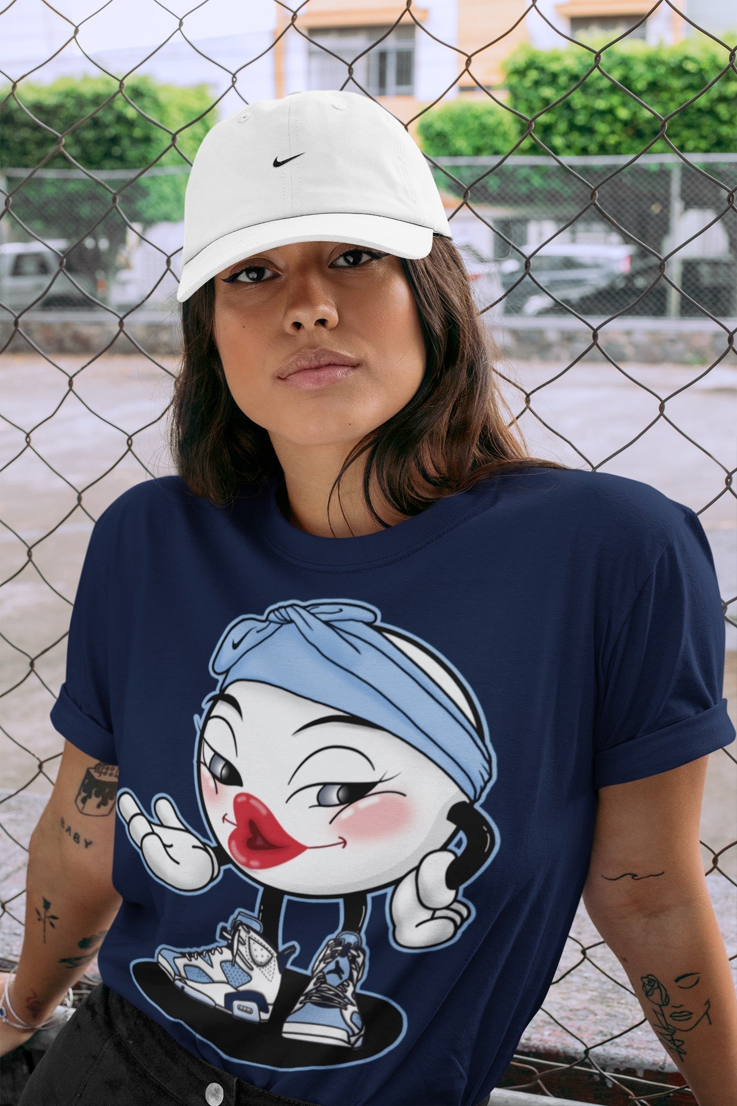 Sexy Chu Unisex Tops - Air Jordan 6 UNC