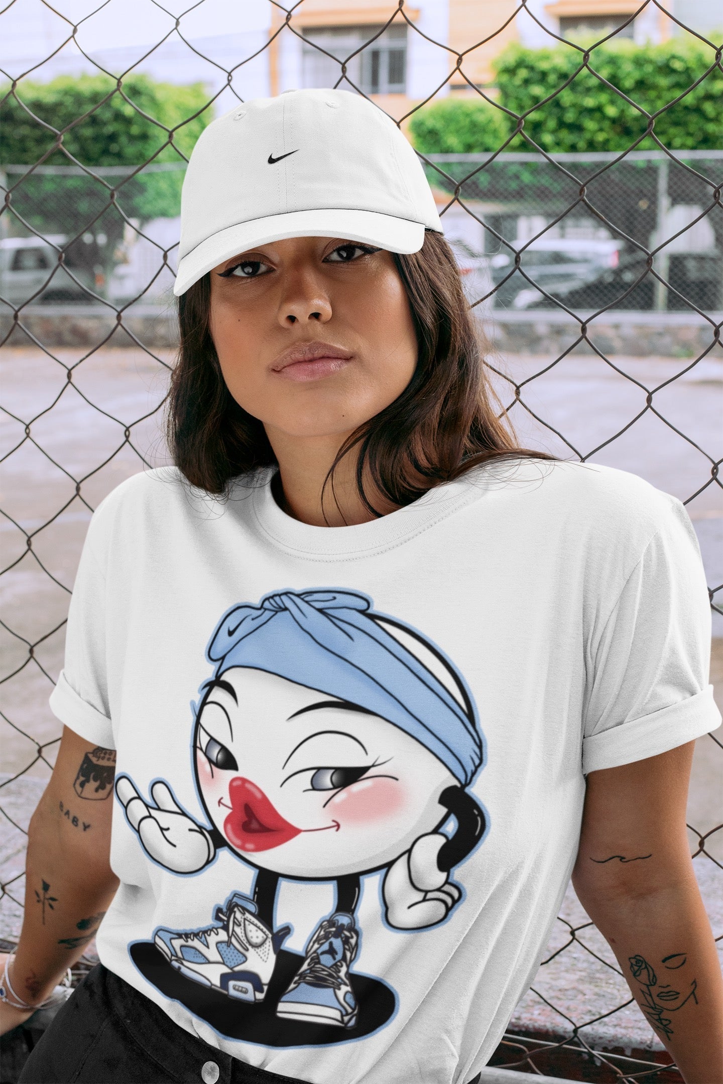 Sexy Chu Unisex Tops - Air Jordan 6 UNC