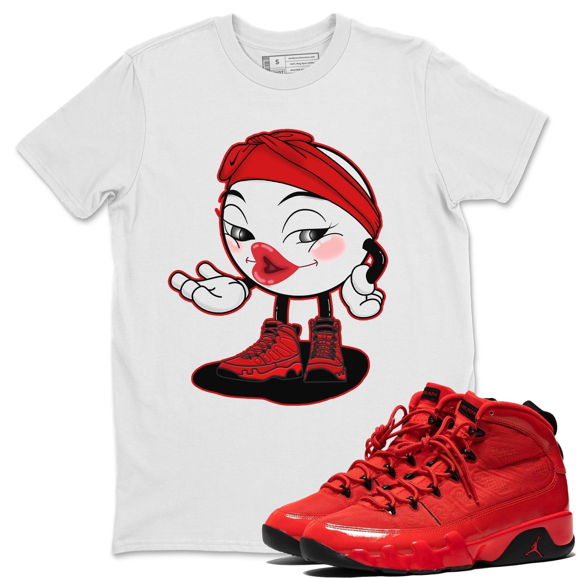 Sexy Chu Unisex Tops - Air Jordan 9 Chile Red