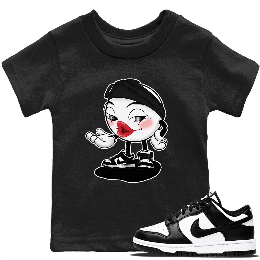 Sexy Chu Kids Tops - Dunk Panda