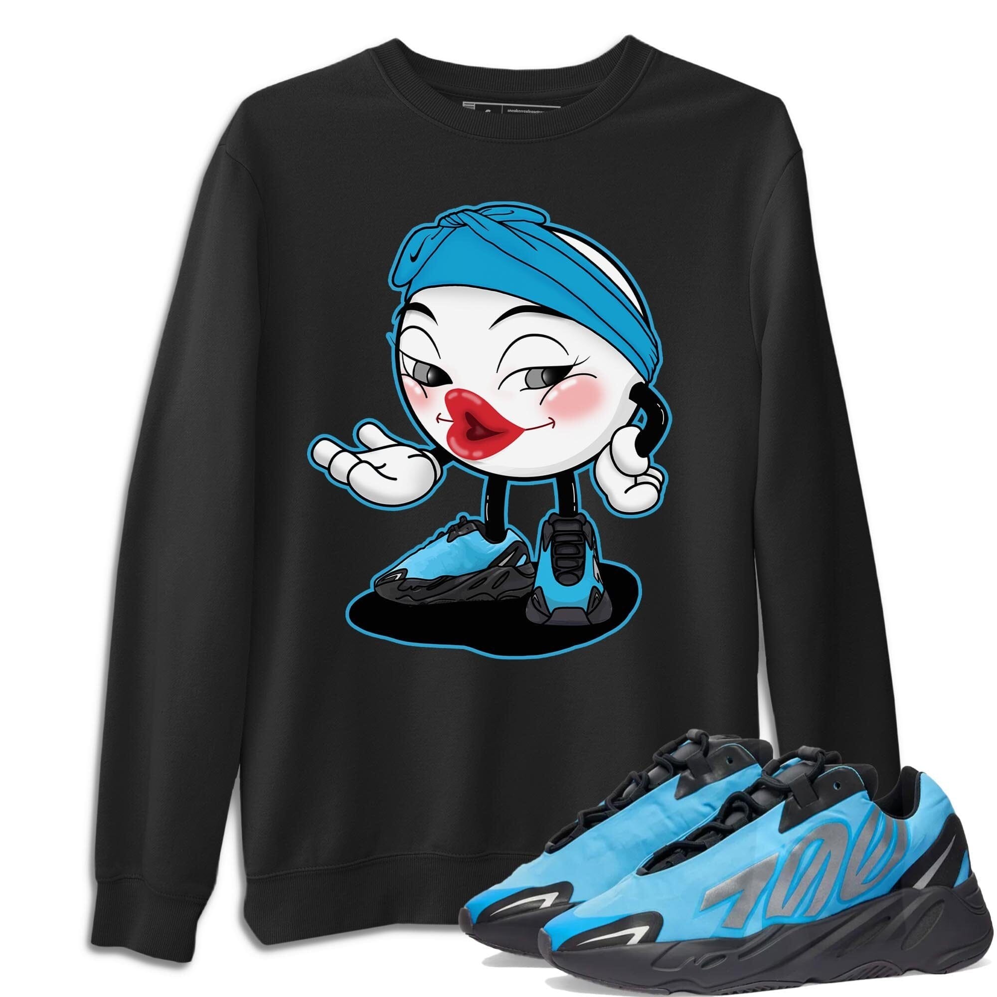 Sexy Chu Unisex Tops - Yeezy 700 Bright Cyan