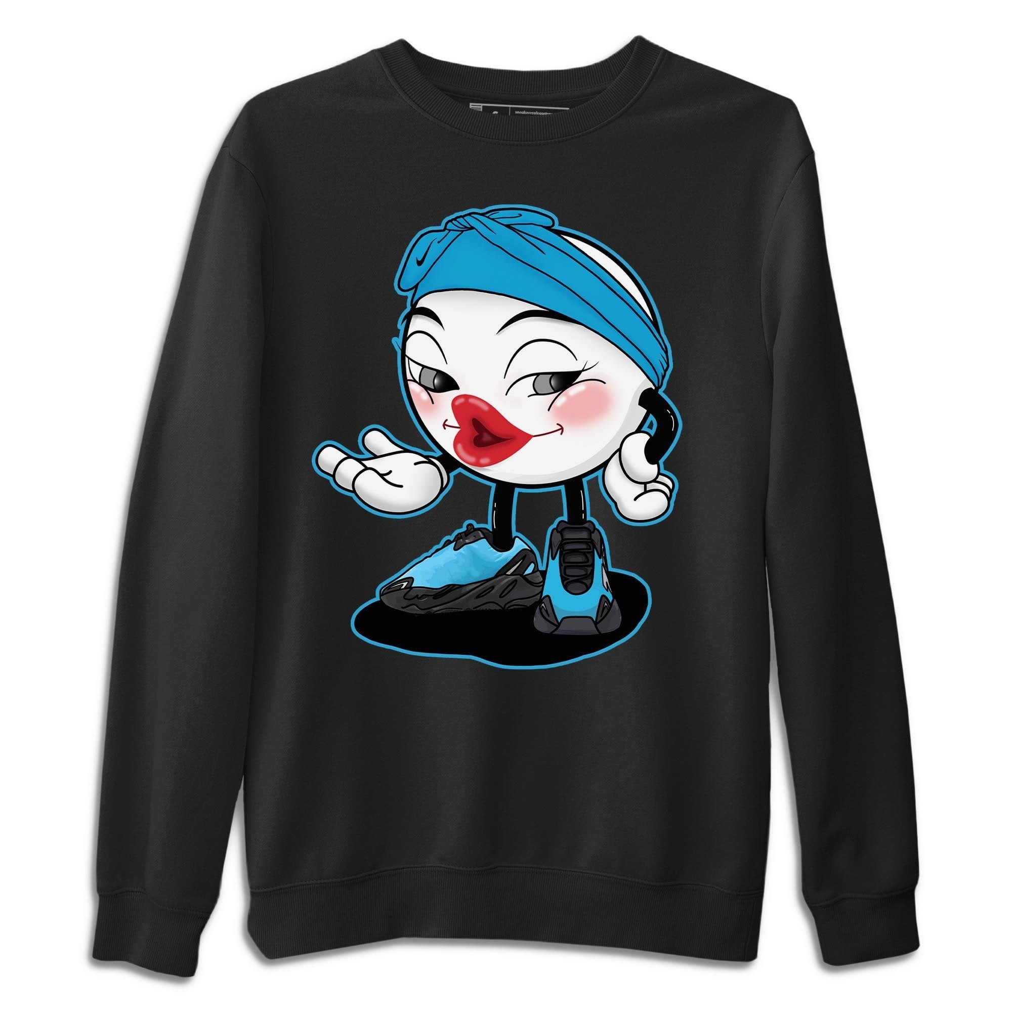 Sexy Chu Unisex Tops - Yeezy 700 Bright Cyan
