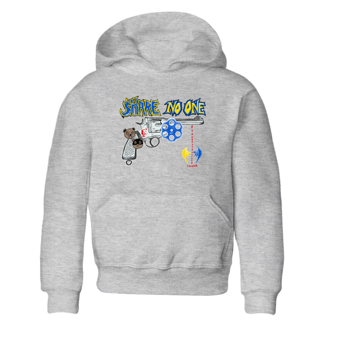 Share No One snkmatch Tees Kids - Air Jordan 1 Travis Scott Canary