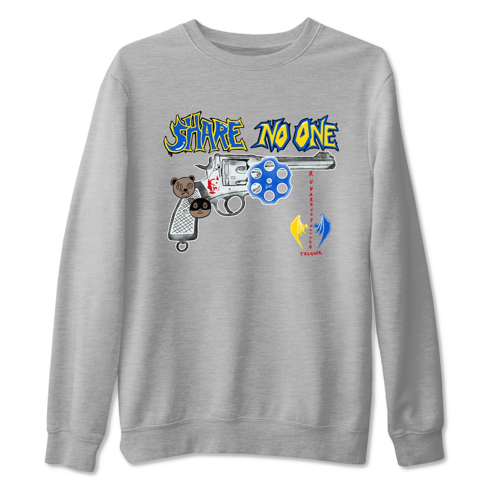 Share No One snkmatch Tees - Air Jordan 1 Travis Scott Canary