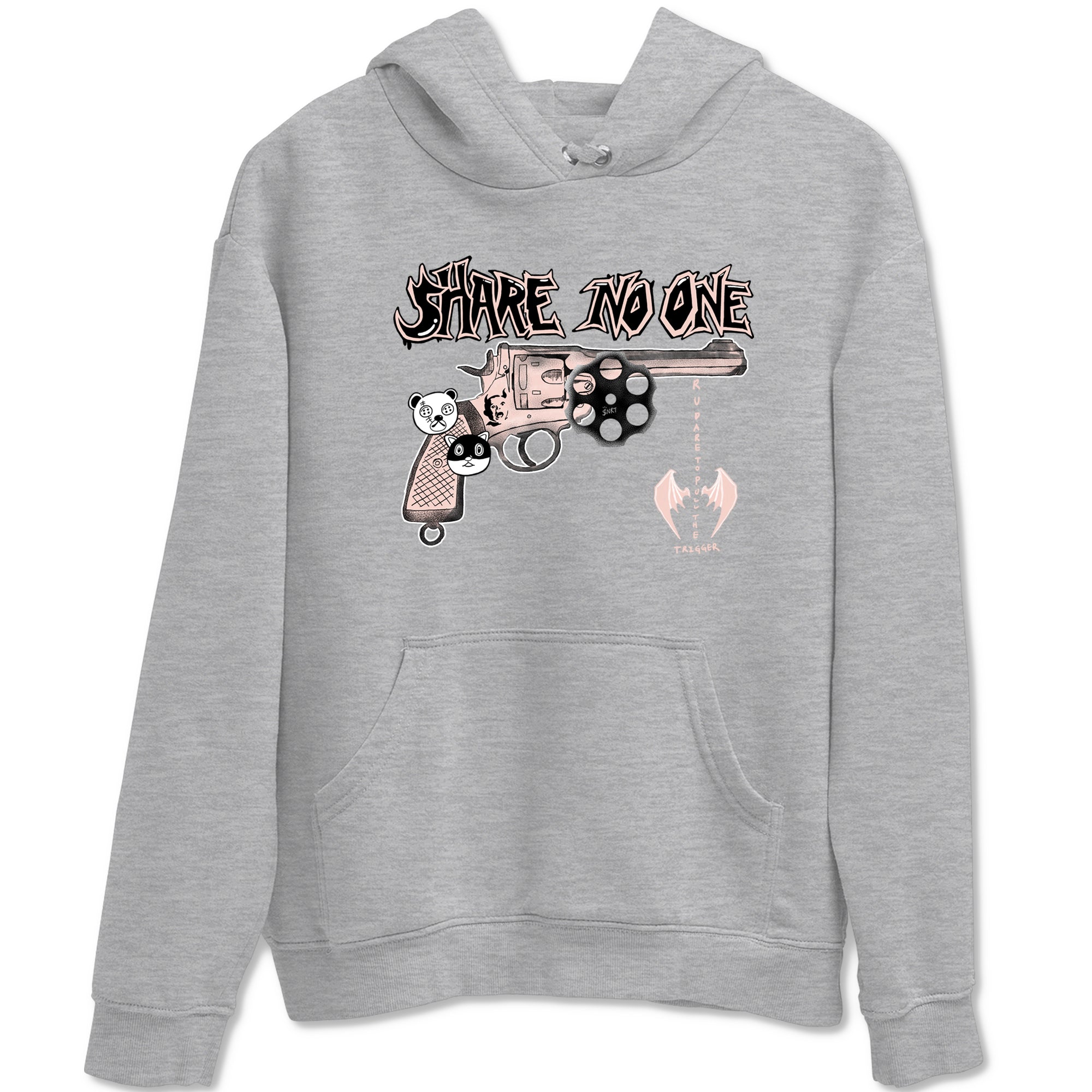 Share No One snkmatch Tees - Air Jordan 11 Legend Pink