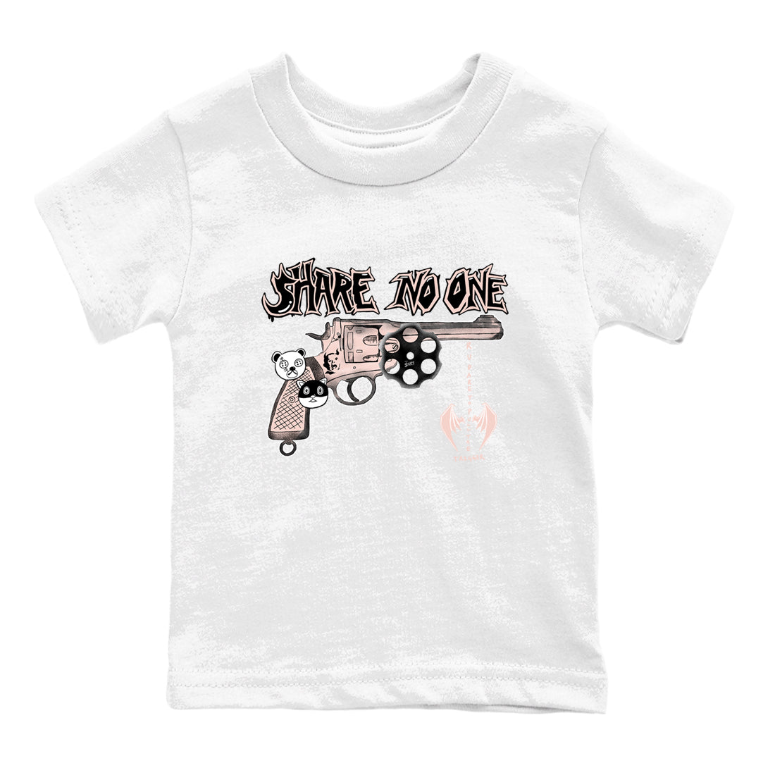 Share No One snkmatch Tees Kids - Air Jordan 11 Legend Pink