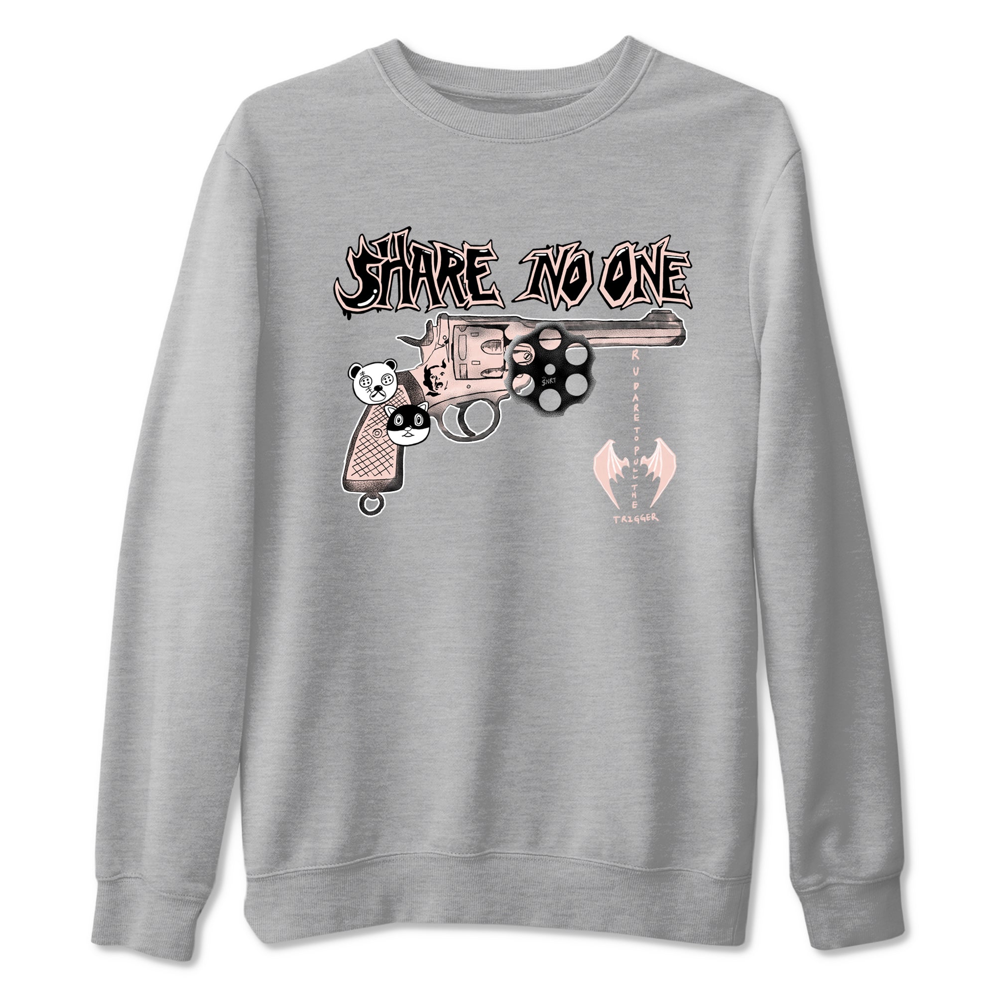 Share No One snkmatch Tees - Air Jordan 11 Legend Pink