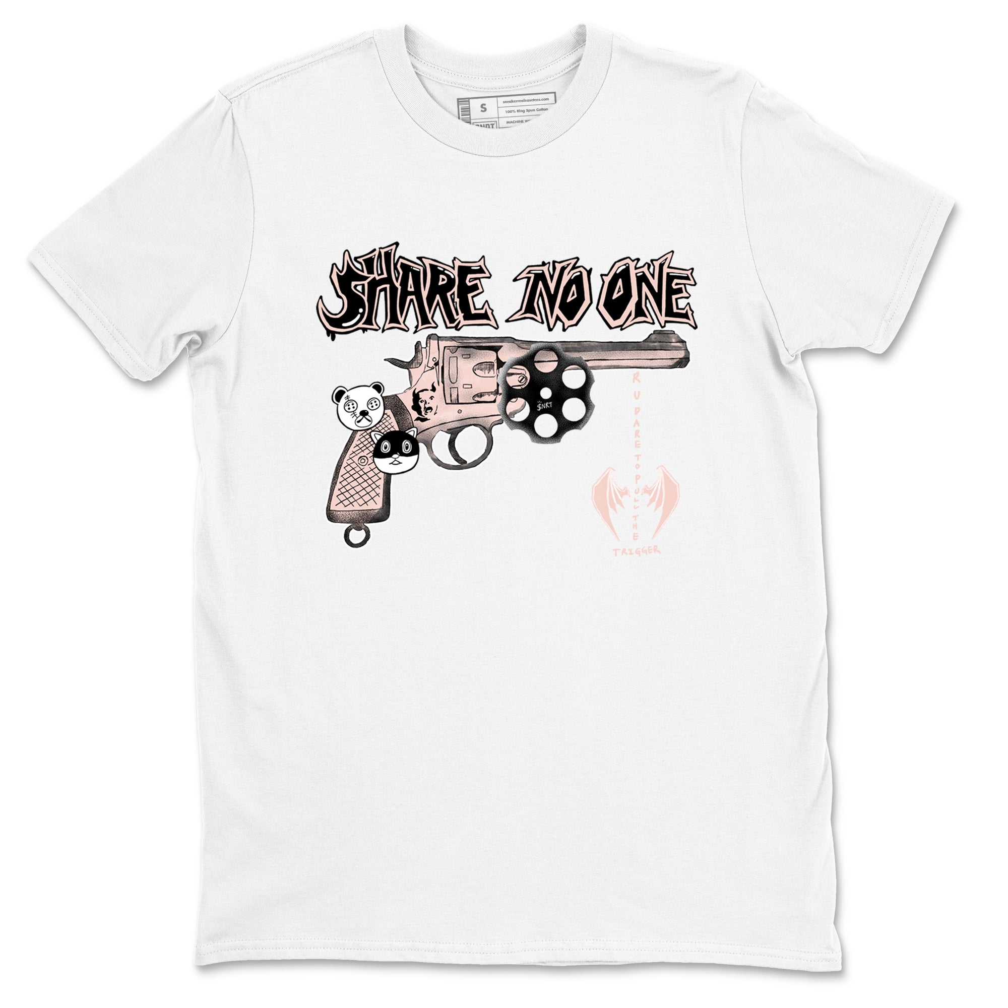 Share No One snkmatch Tees - Air Jordan 11 Legend Pink