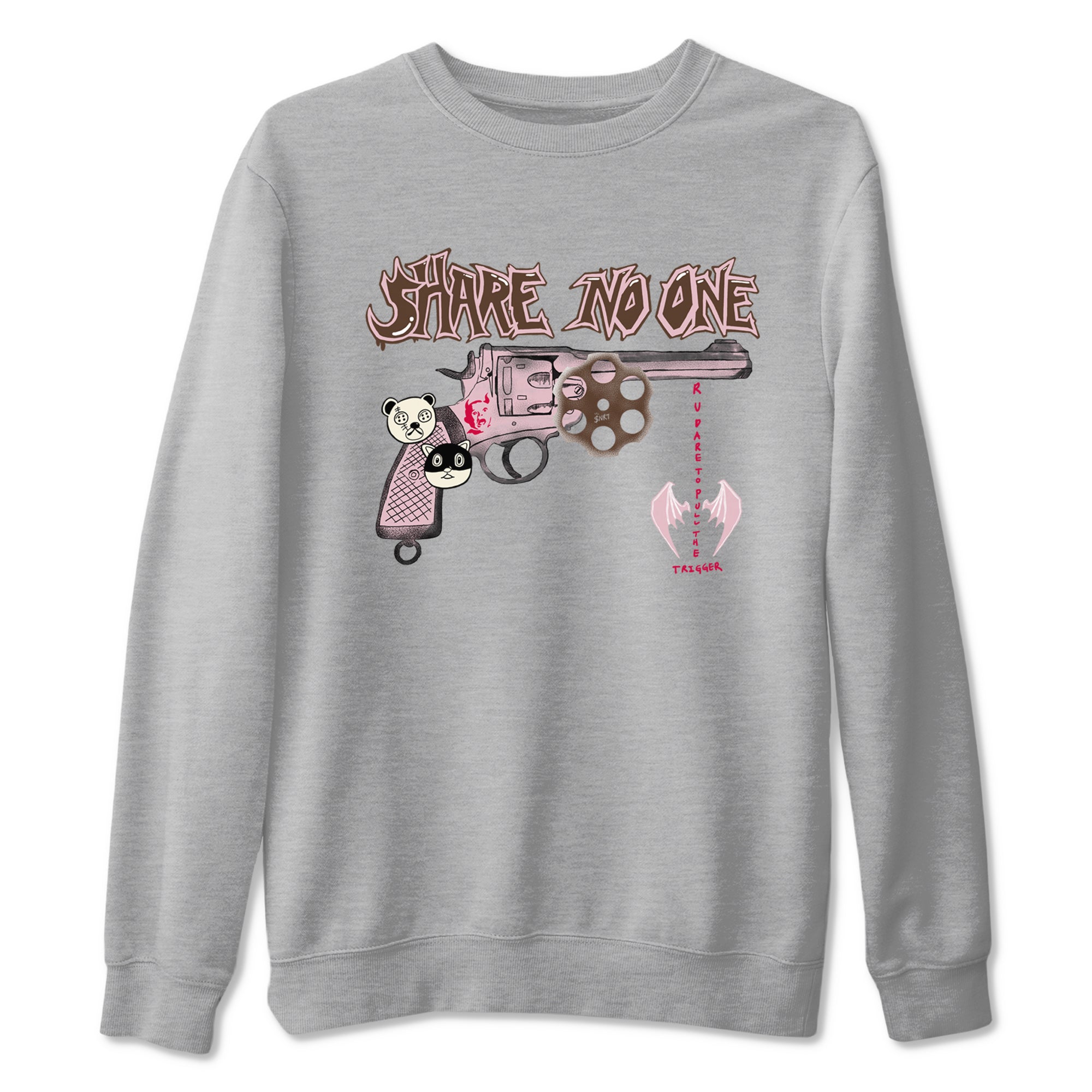 Share No One snkmatch Tees - Dunk Cacao Wow And Pink foam