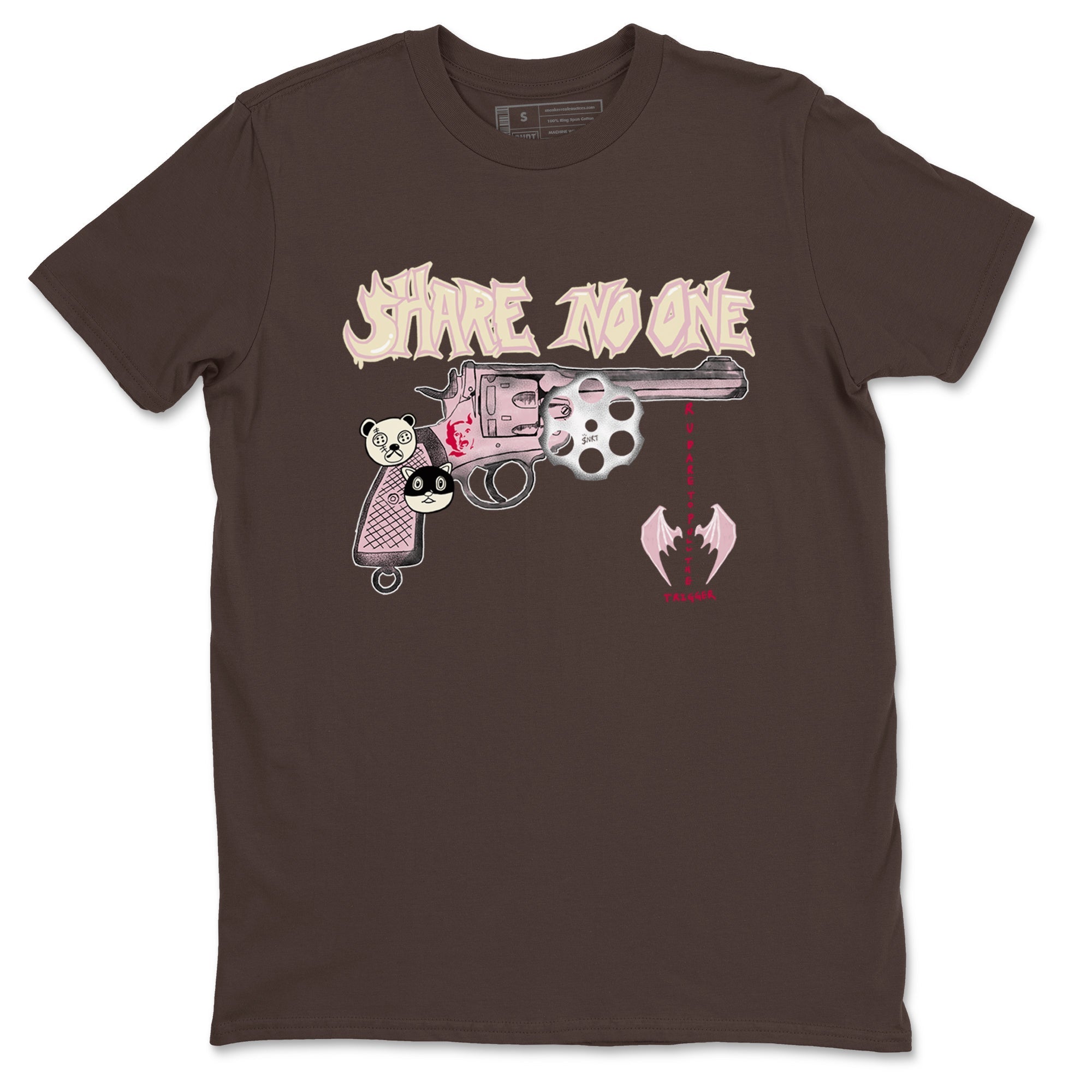 Share No One snkmatch Tees - Dunk Cacao Wow And Pink foam