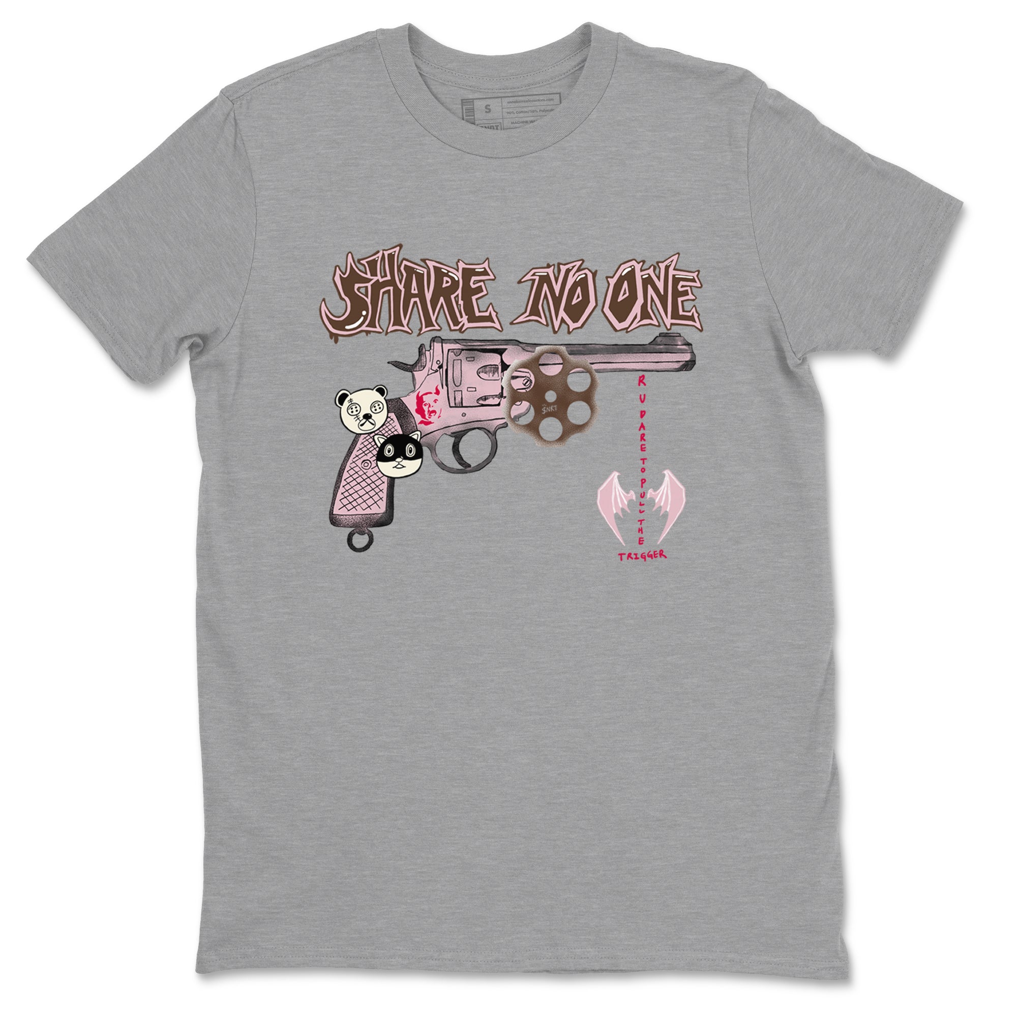 Share No One snkmatch Tees - Dunk Cacao Wow And Pink foam