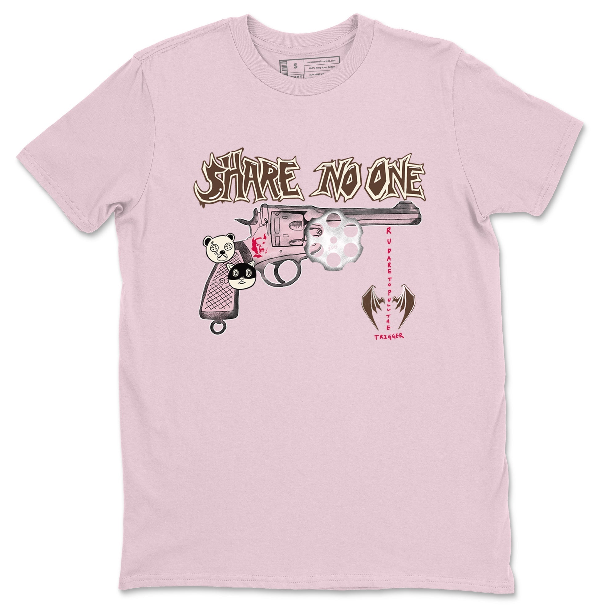 Share No One snkmatch Tees - Dunk Cacao Wow And Pink foam