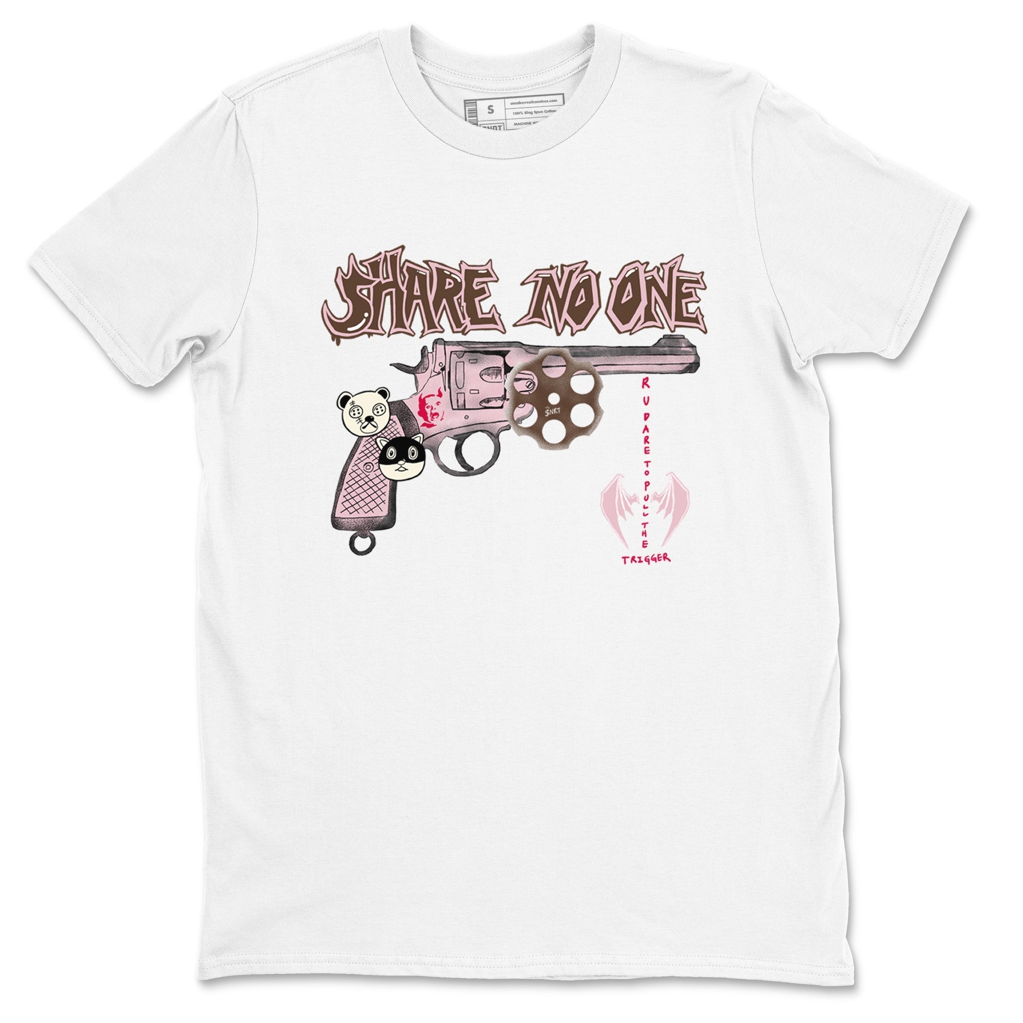 Share No One snkmatch Tees - Dunk Cacao Wow And Pink foam