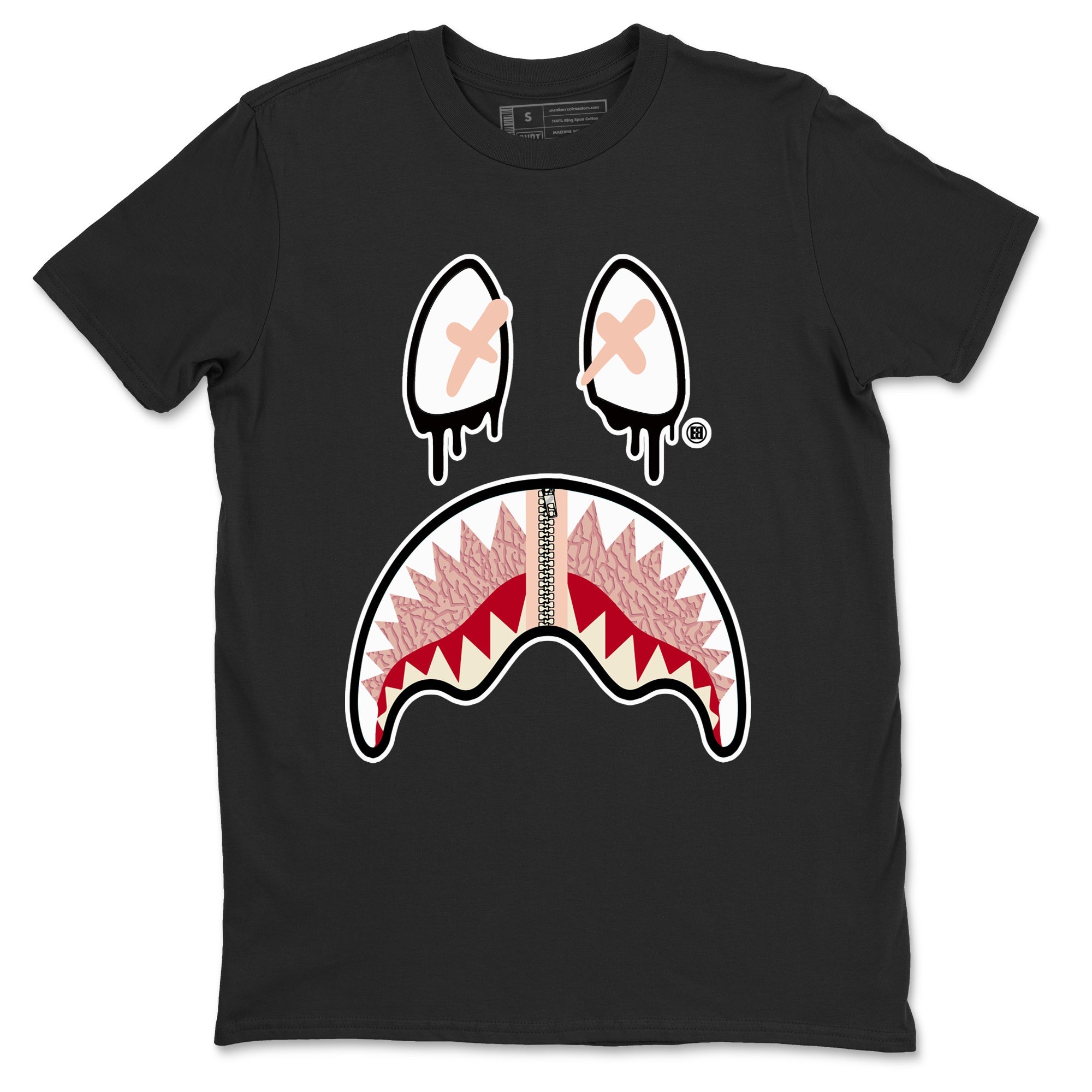 Shark Face snkmatch Tees - Air Jordan 3 Valentines Day