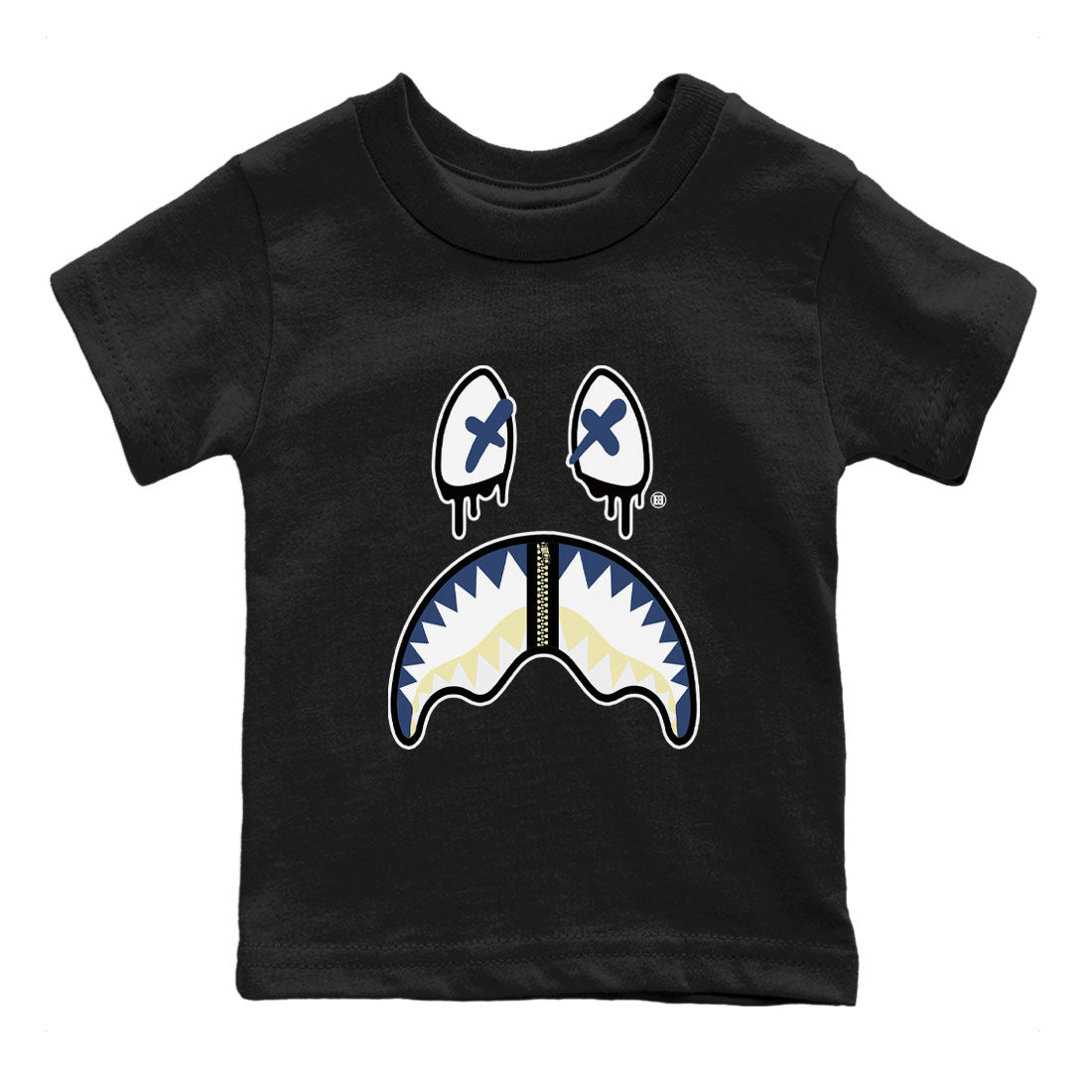 Shark Face snkmatch Tee Kids - Air Jordan 5 A Ma Maniere x Photon Dust