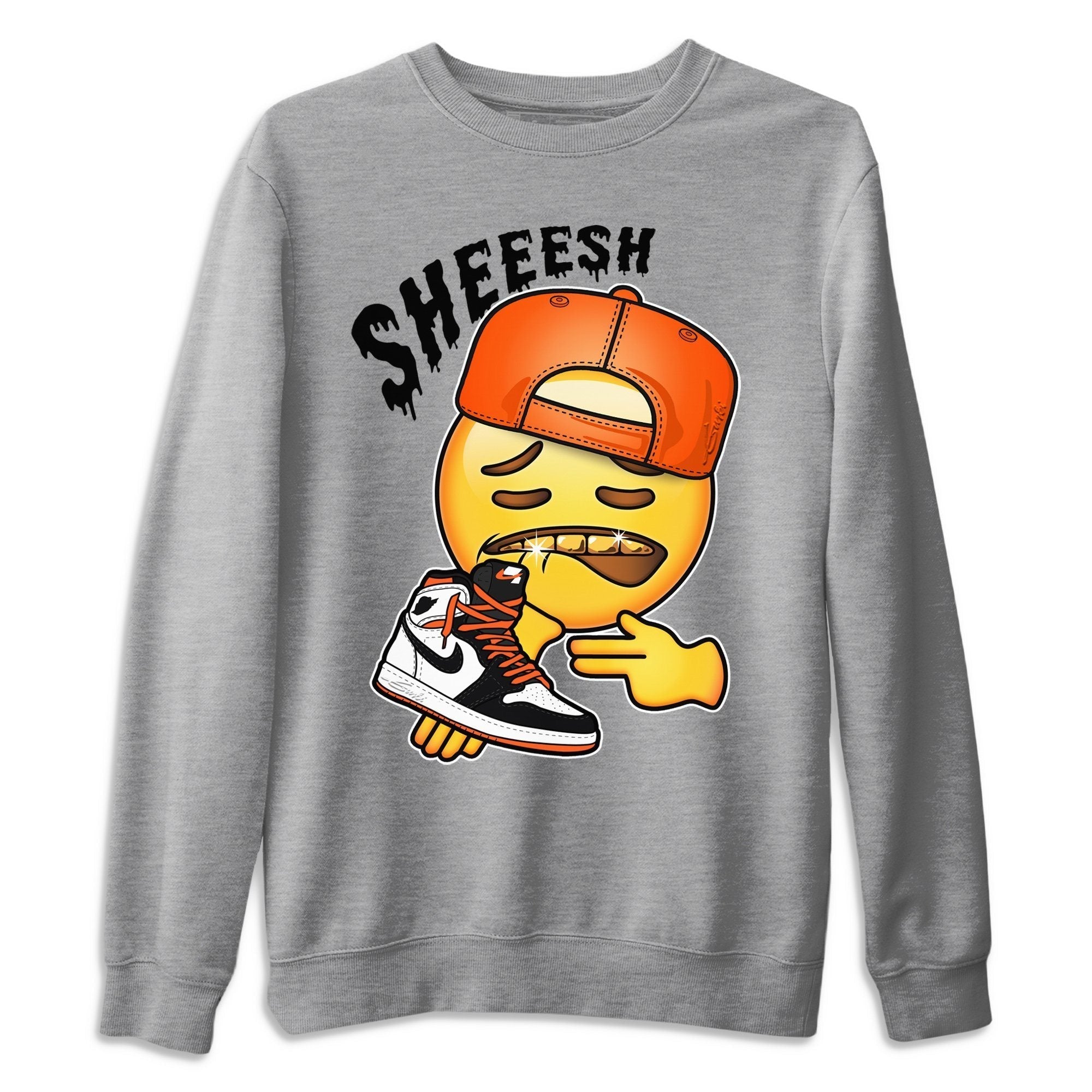 Sheesh Unisex Tops - Air Jordan 1 Electro Orange