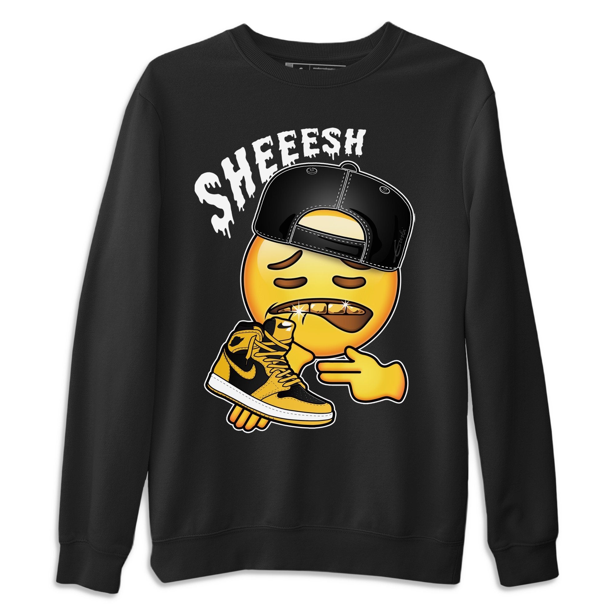 Sheesh Unisex Tops - Air Jordan 1 Pollen