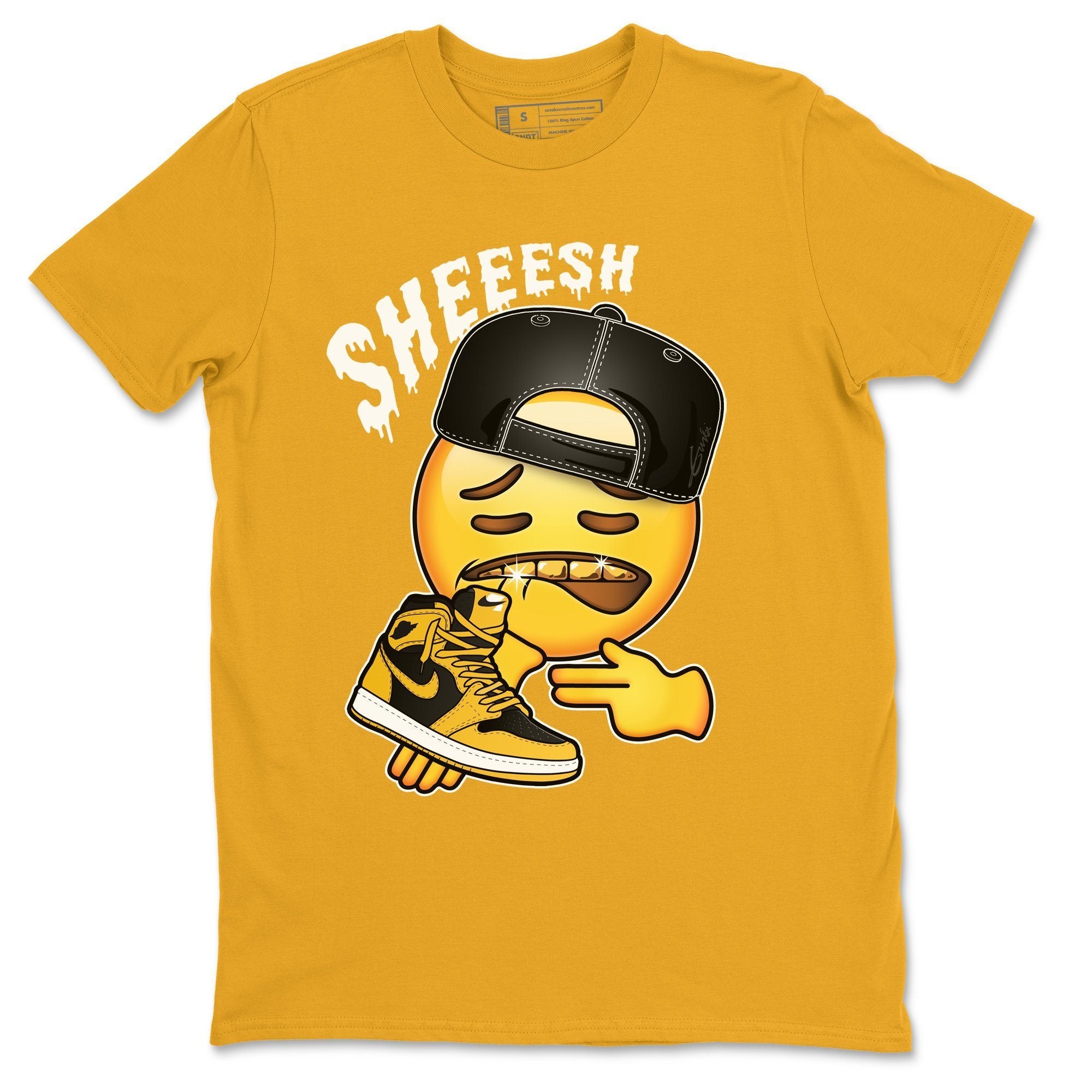 Sheesh Unisex Tops - Air Jordan 1 Pollen