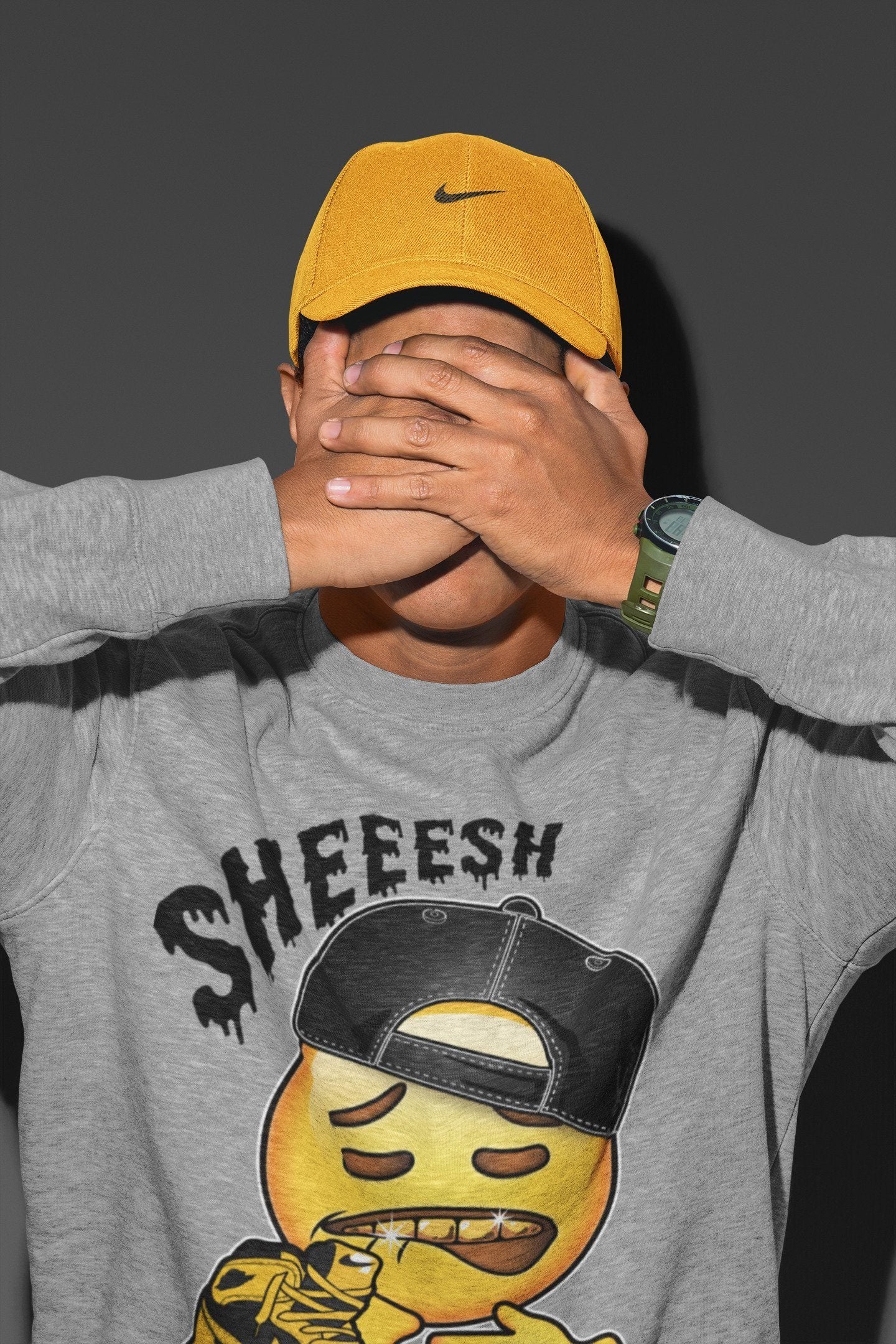 Sheesh Unisex Tops - Air Jordan 1 Pollen