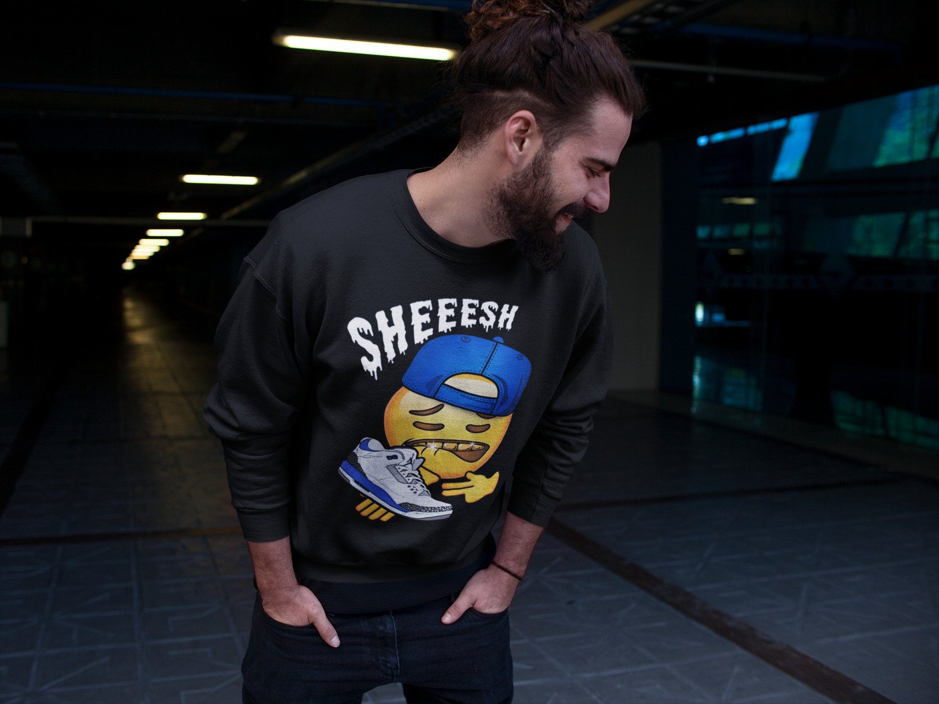 Sheesh Unisex Tops - Air Jordan 3 Racer Blue