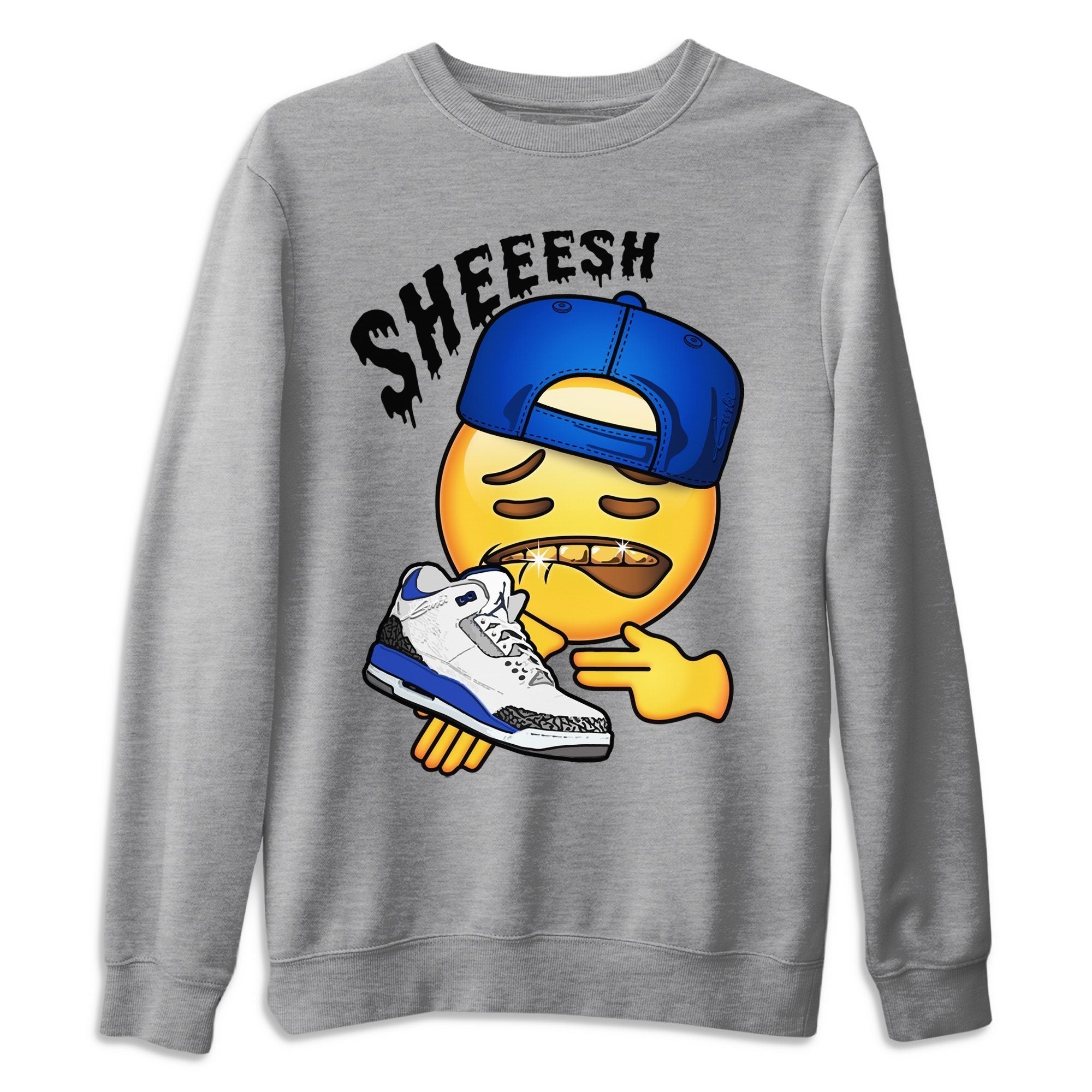 Sheesh Unisex Tops - Air Jordan 3 Racer Blue