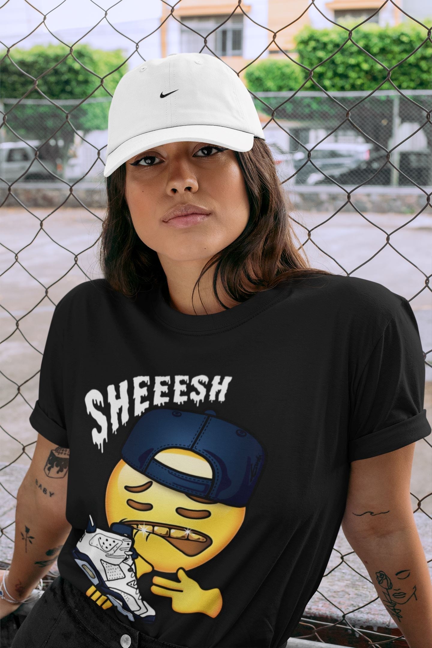 Sheesh Unisex Tops - Air Jordan 6 Midnight Navy