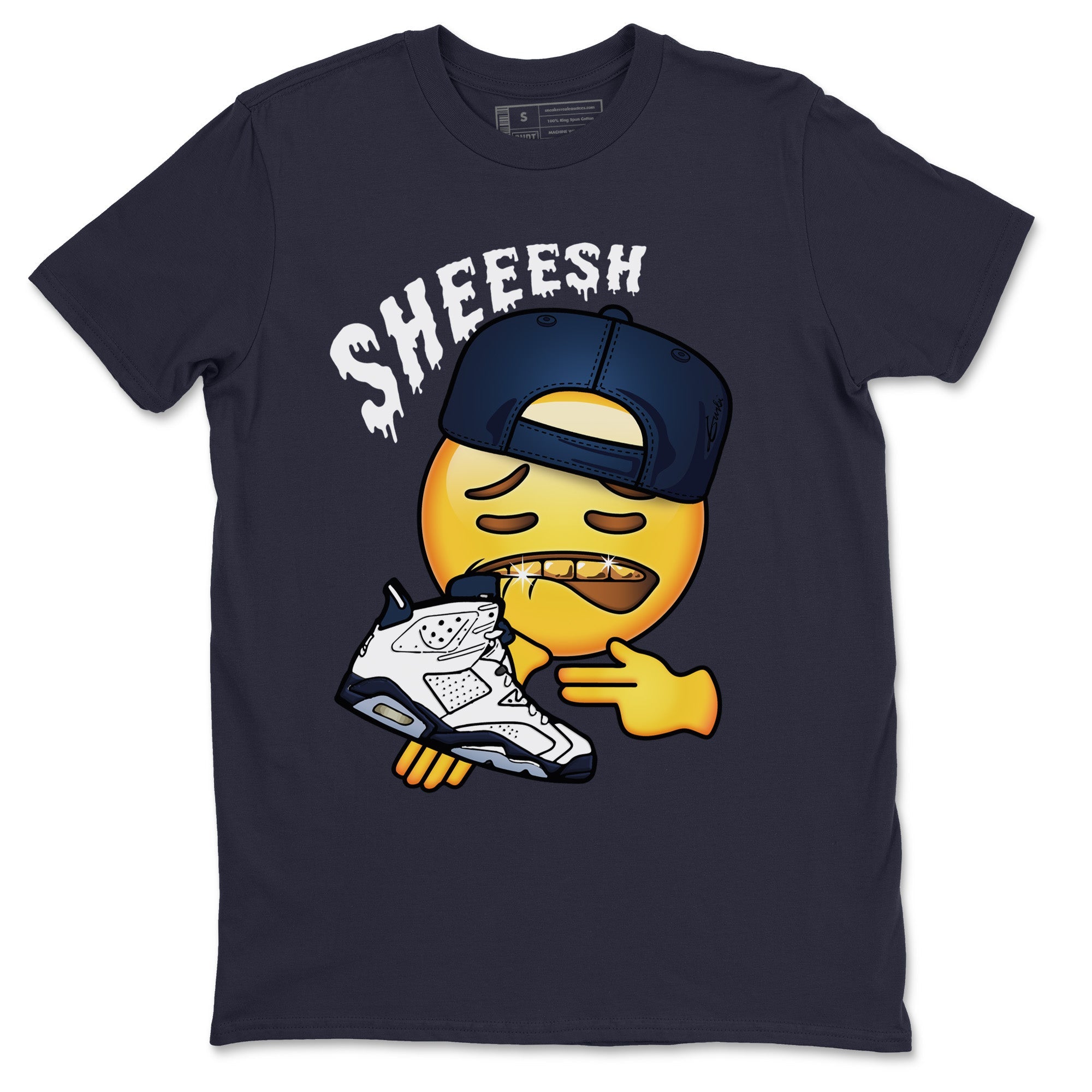 Sheesh Unisex Tops - Air Jordan 6 Midnight Navy